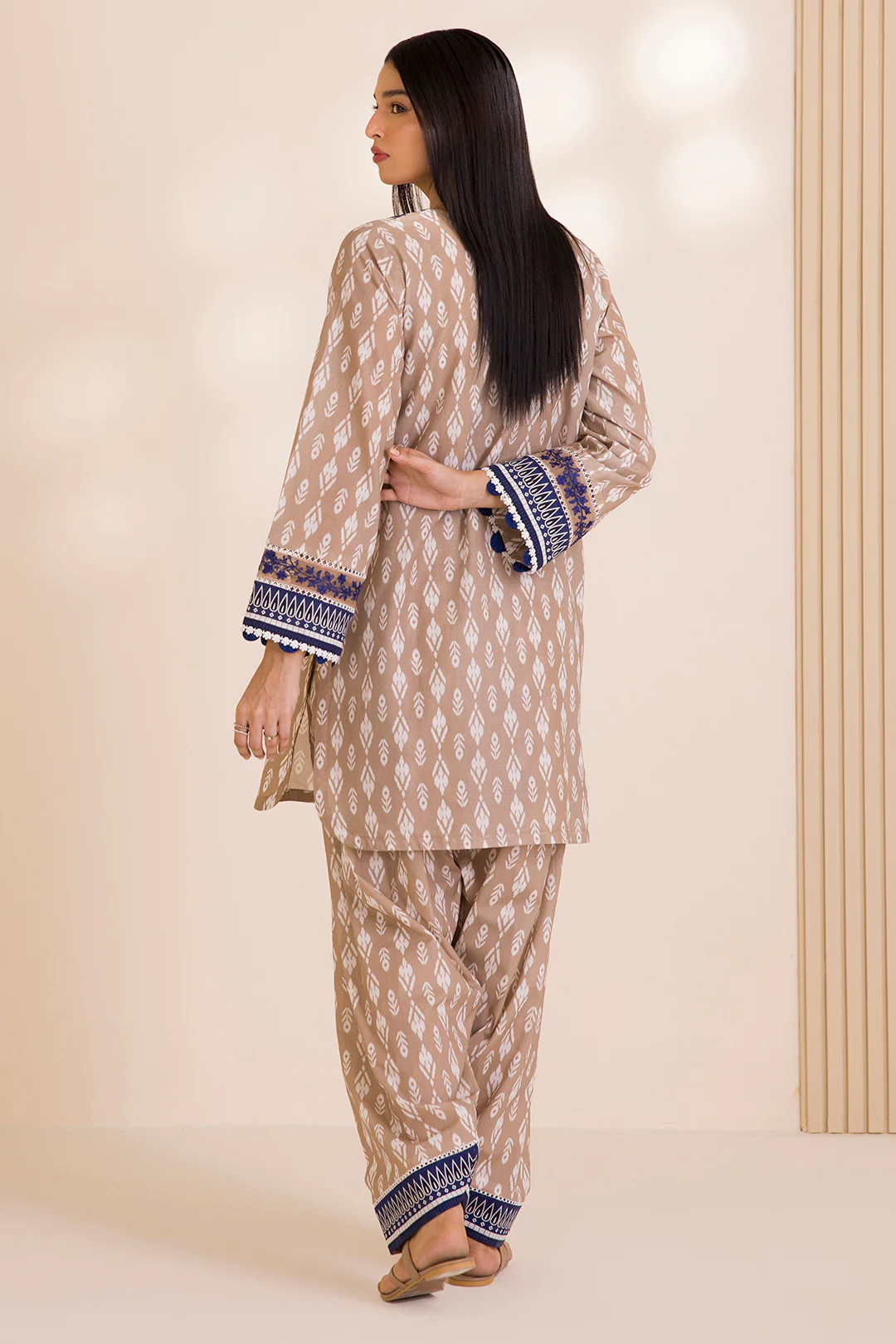Embroidered Shirt Shalwar - 0016 - Image 6