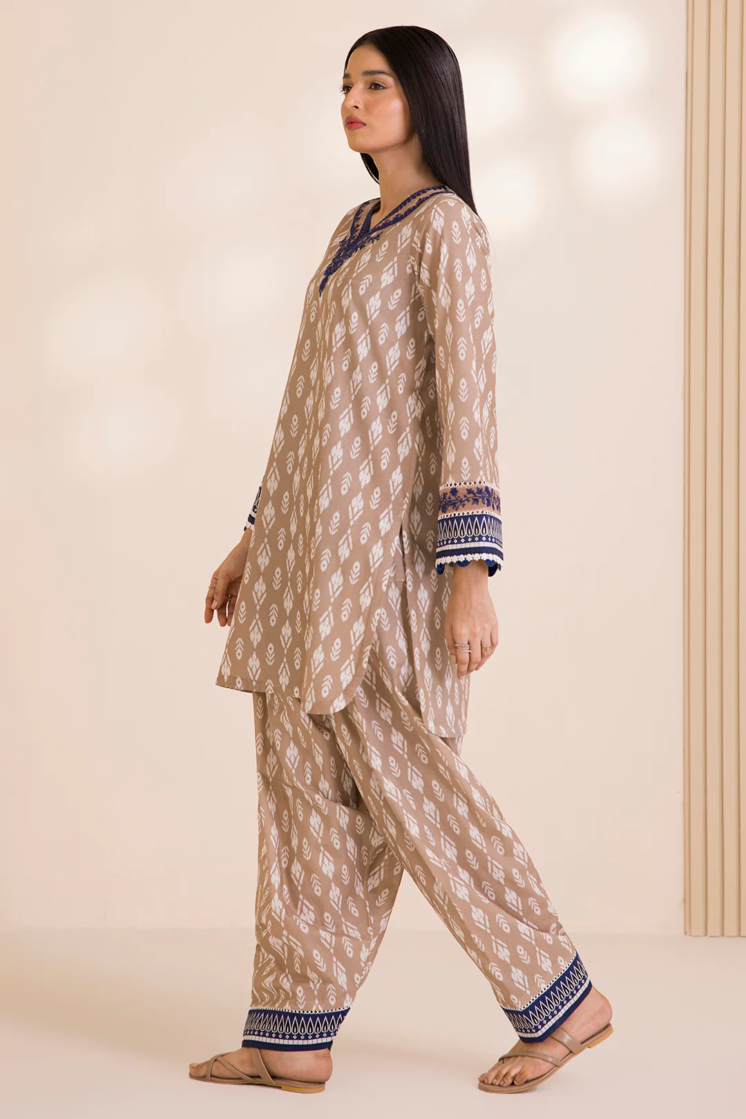 Embroidered Shirt Shalwar - 0016 - Image 7