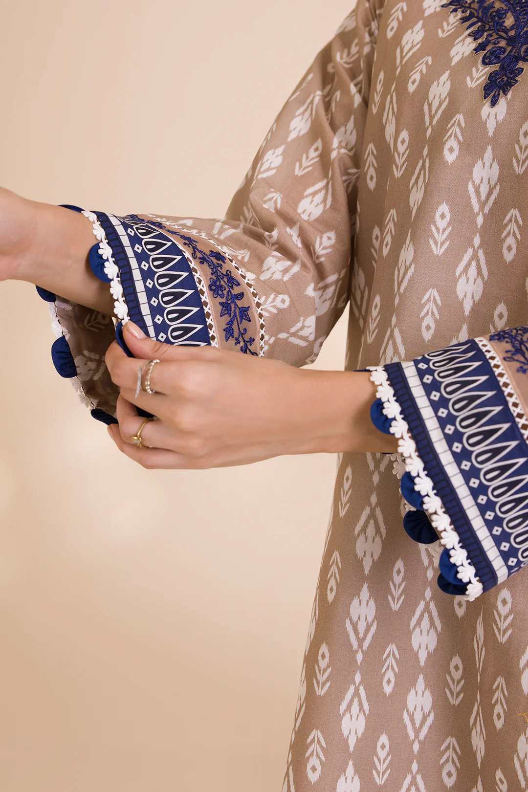 Embroidered Shirt Shalwar - 0016 - Image 8
