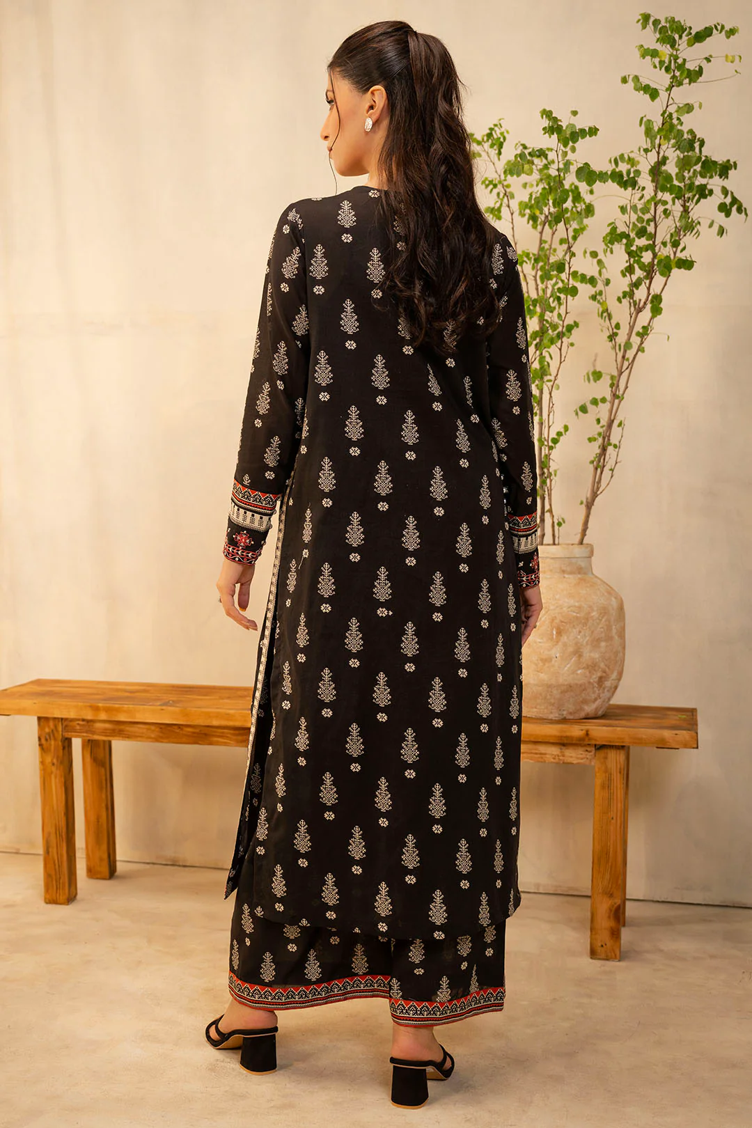 Embroidered Shirt Shalwar - 0018 - Image 4