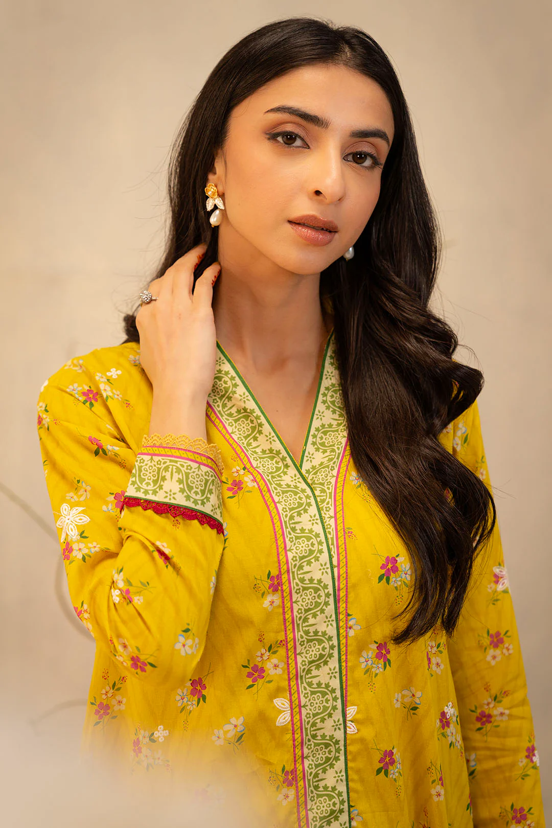 Embroidered Shirt Shalwar - 0098 - Image 5