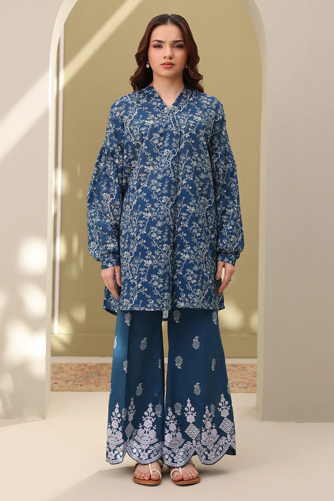 Embroidered Shirt Shalwar - 0229 - Image 2