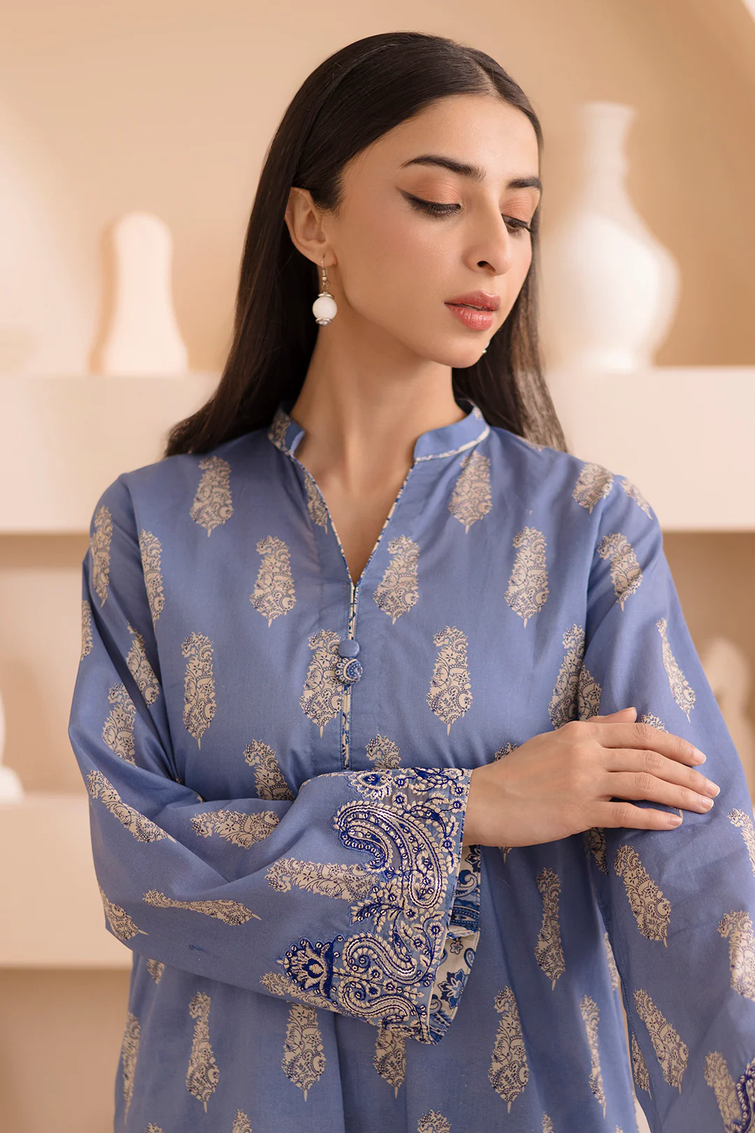 Embroidered Shirt Shalwar - 0231