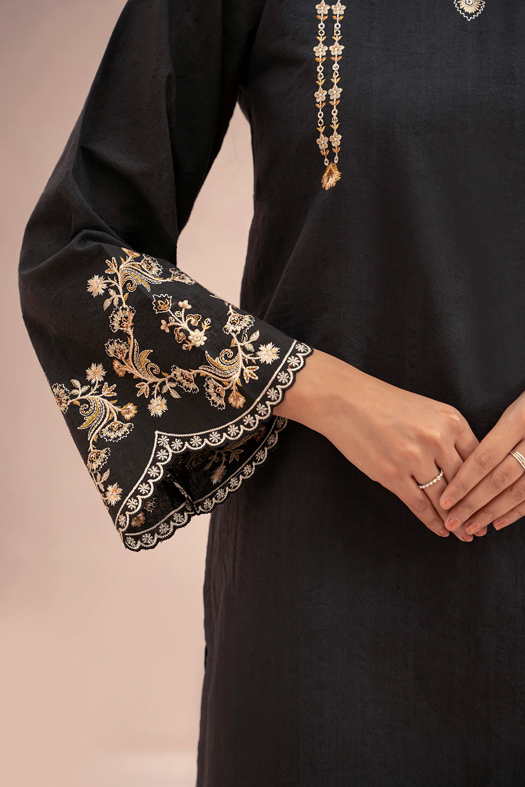 Embroidered Shirt Shalwar - 0478 - Image 5
