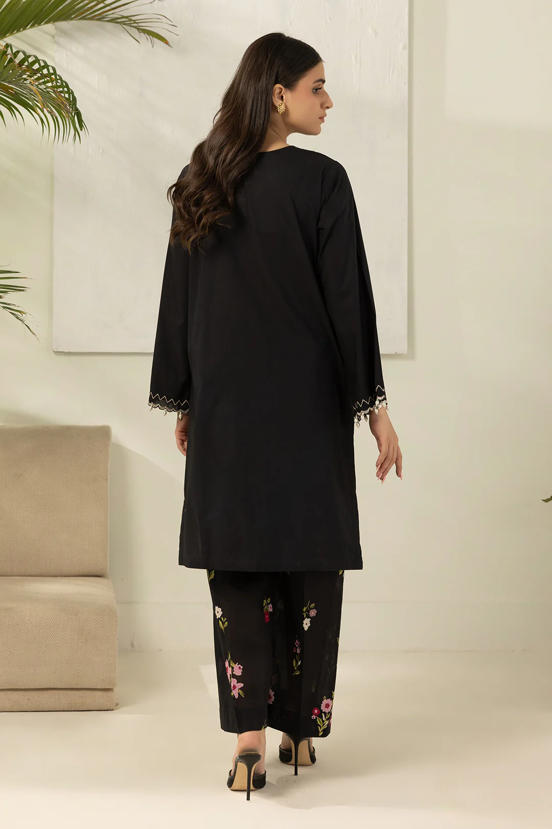 Embroidered Shirt Shalwar - 0469 - Image 5