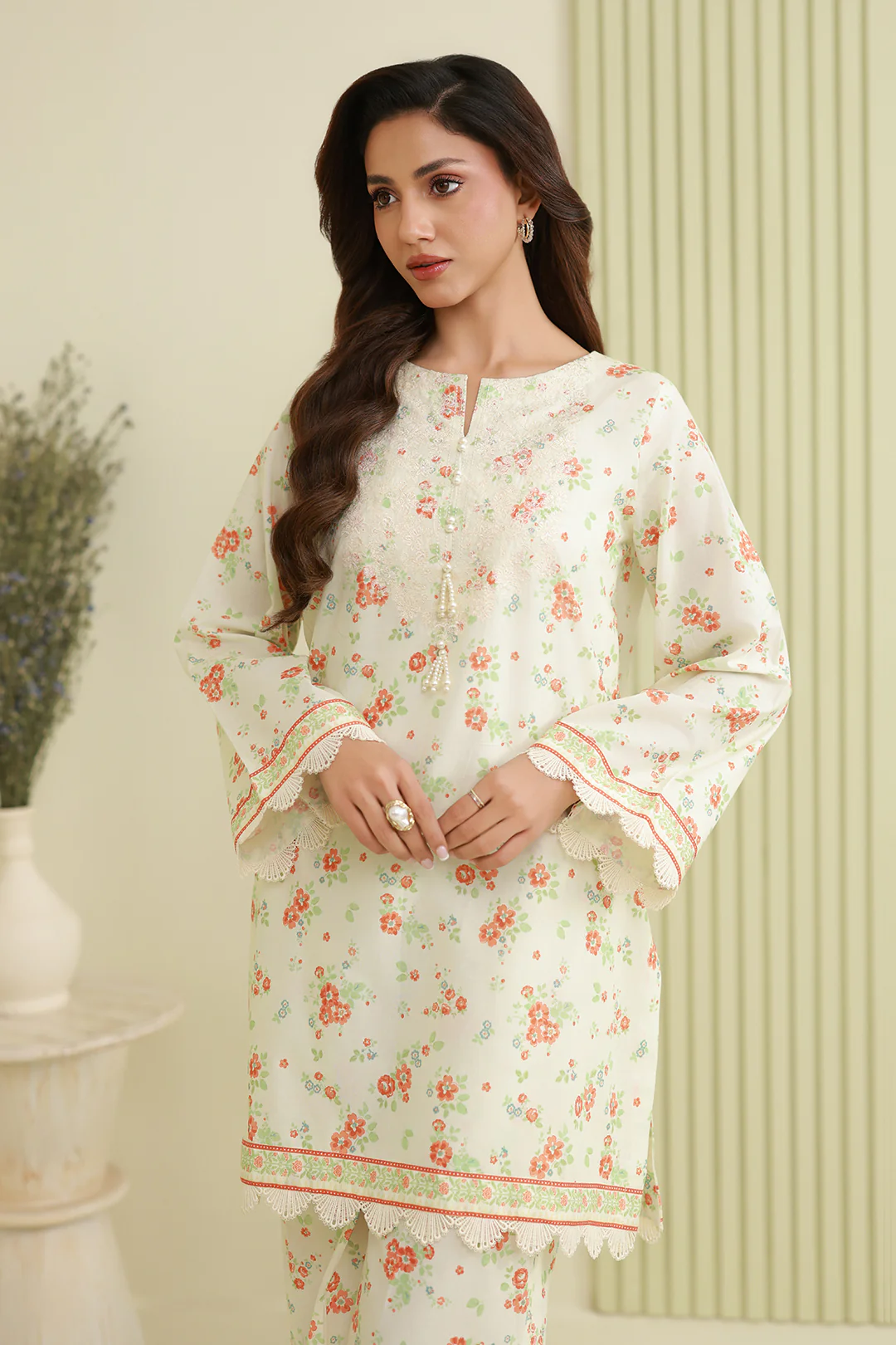 Embroidered Shirt Shalwar - 0470 - Image 3
