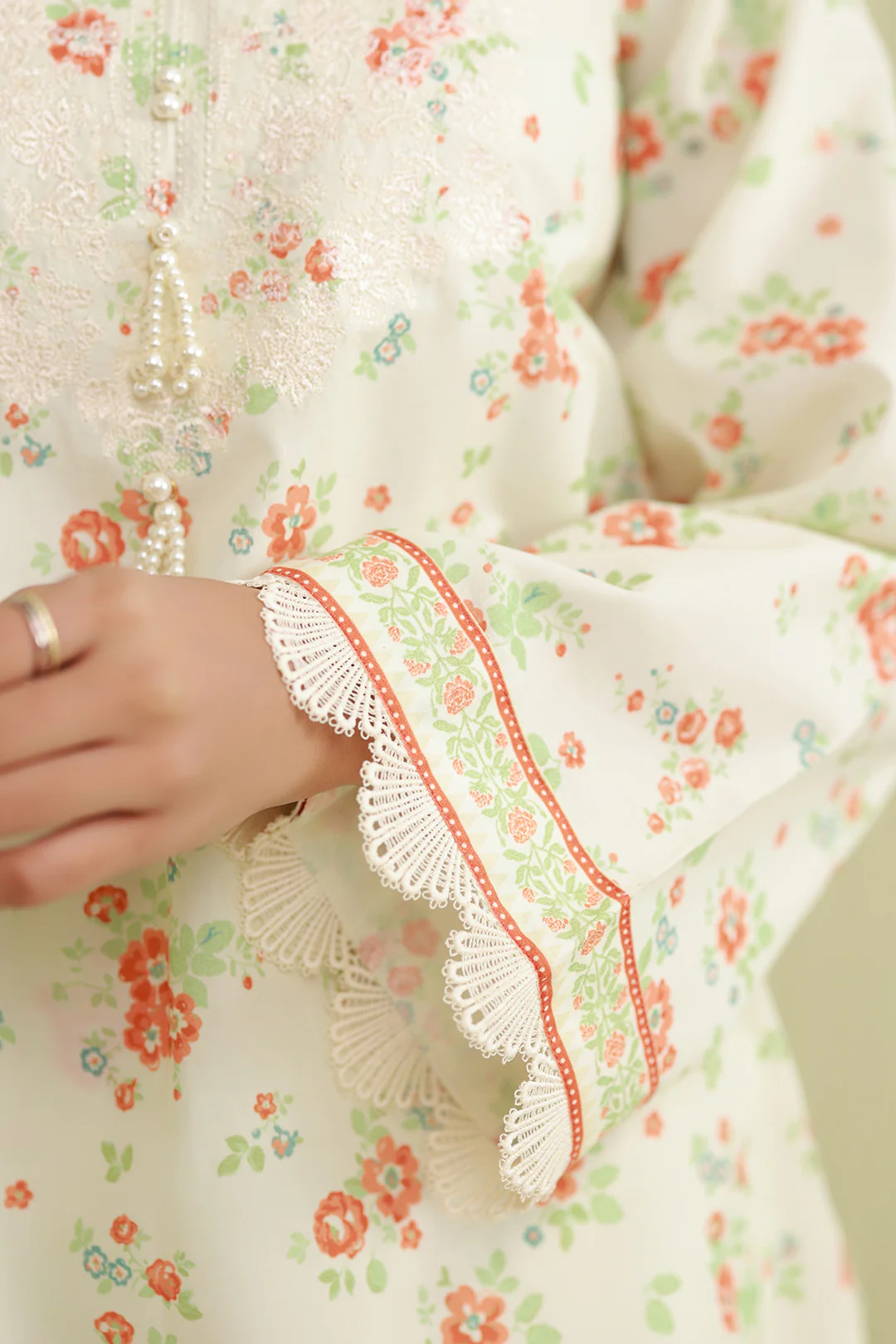 Embroidered Shirt Shalwar - 0470 - Image 7