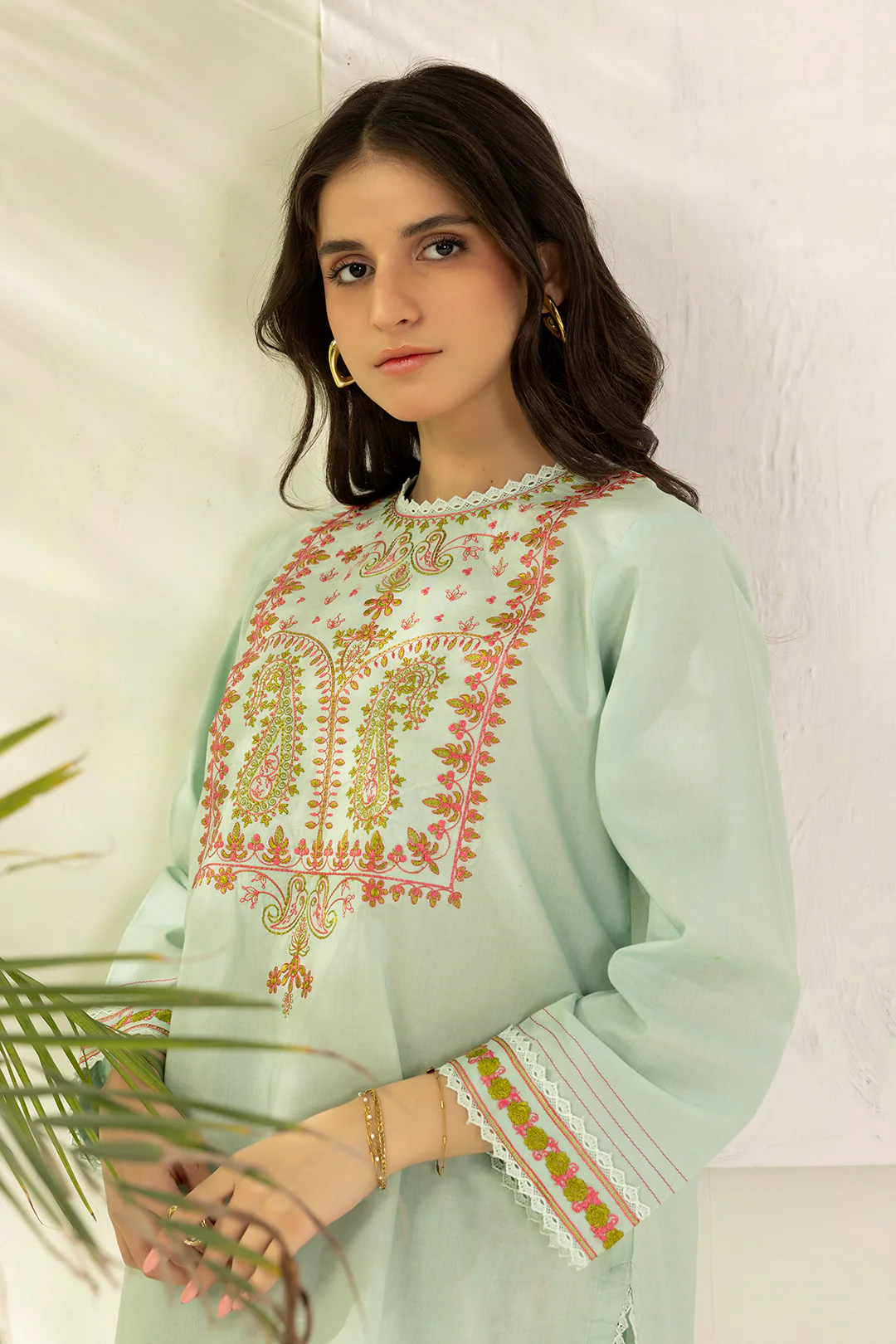 Embroidered Shirt Shalwar - 0471