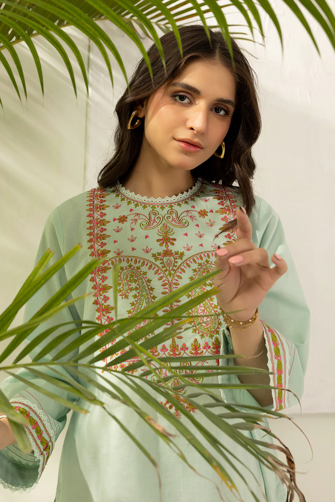 Embroidered Shirt Shalwar - 0471 - Image 3