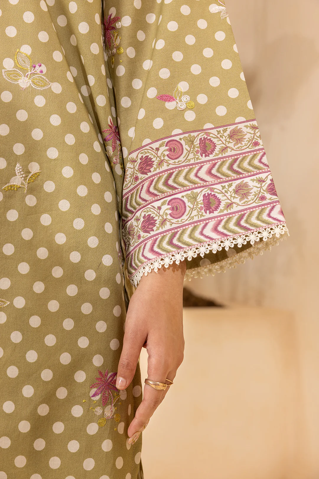 Embroidered Shirt Shalwar - 0472 - Image 6