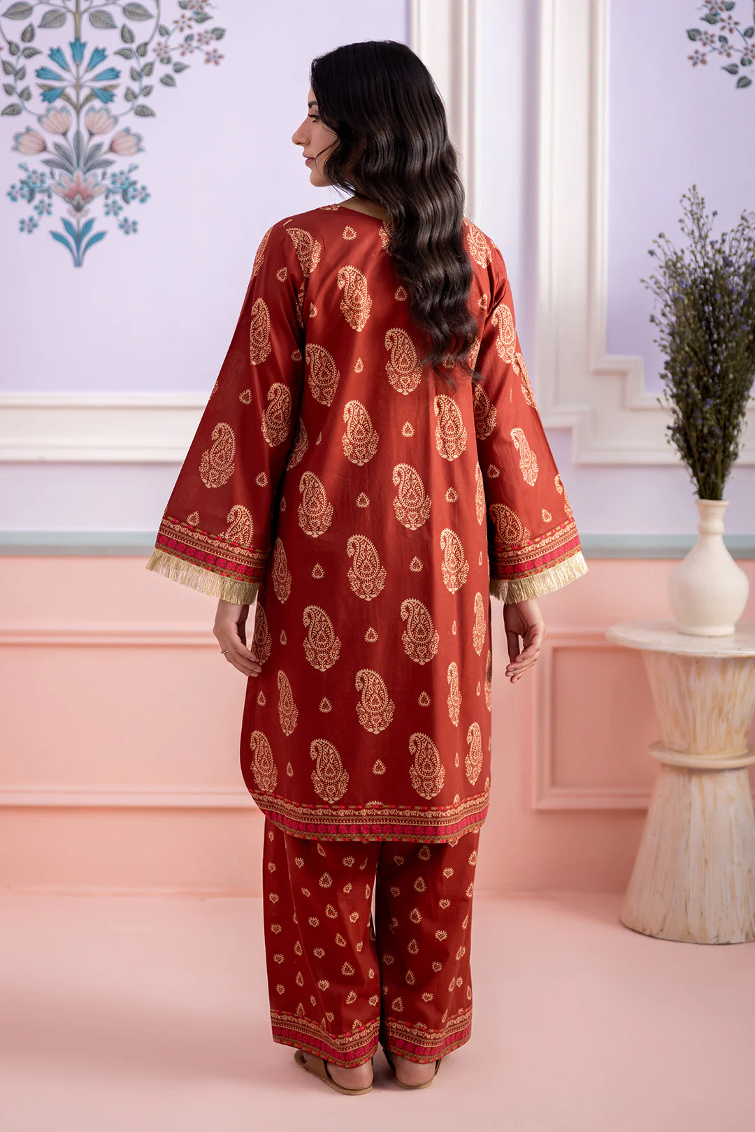 Embroidered Shirt Shalwar - 0529 - Image 8