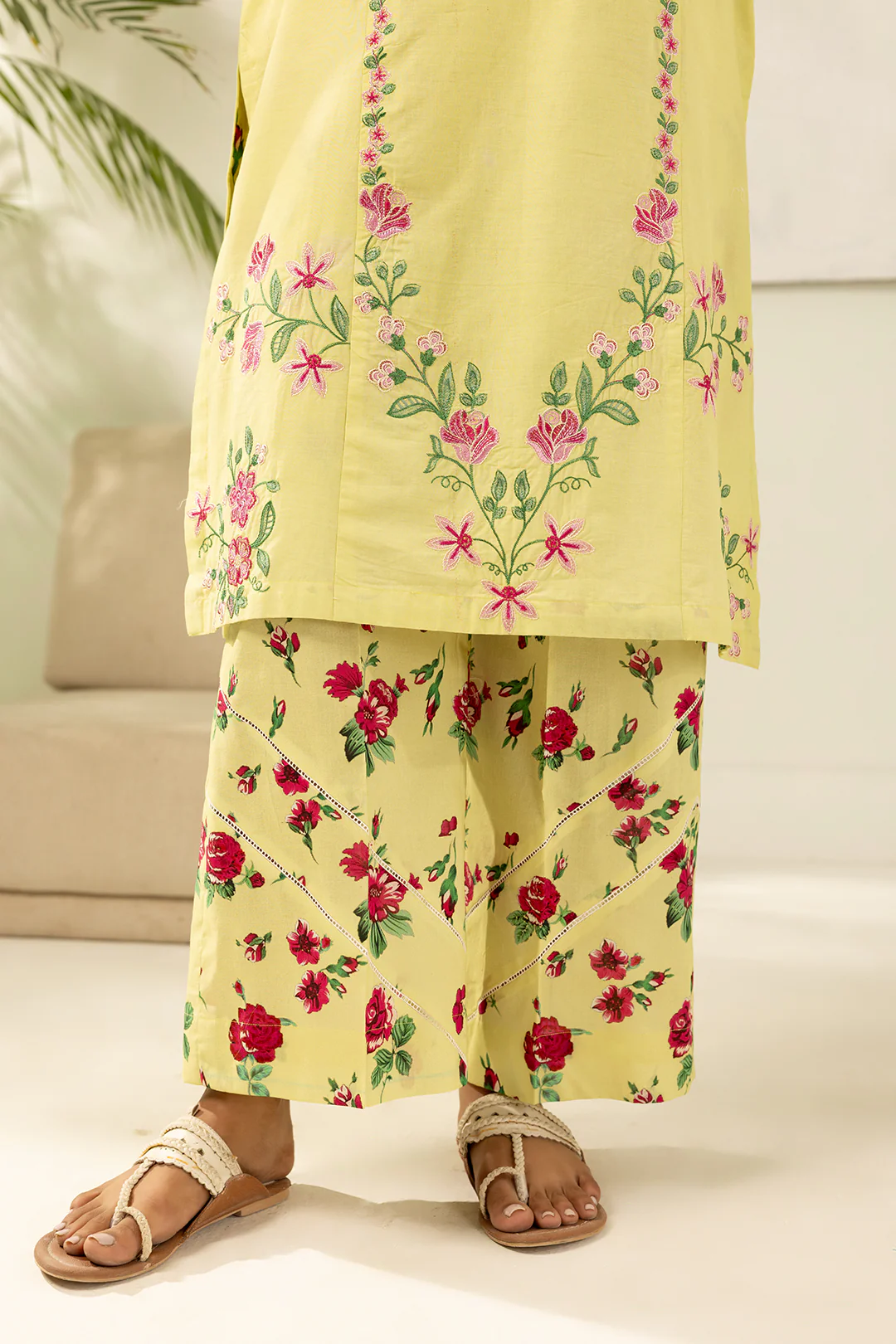 Embroidered Shirt Shalwar - 0532 - Image 6