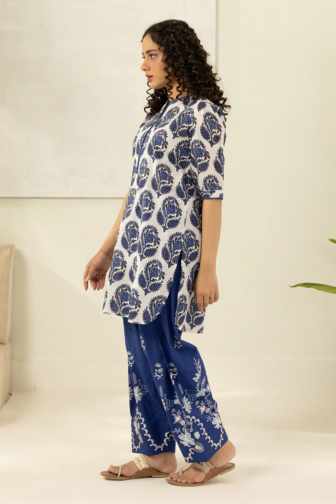 Embroidered Shirt Shalwar - 0602 - Image 5