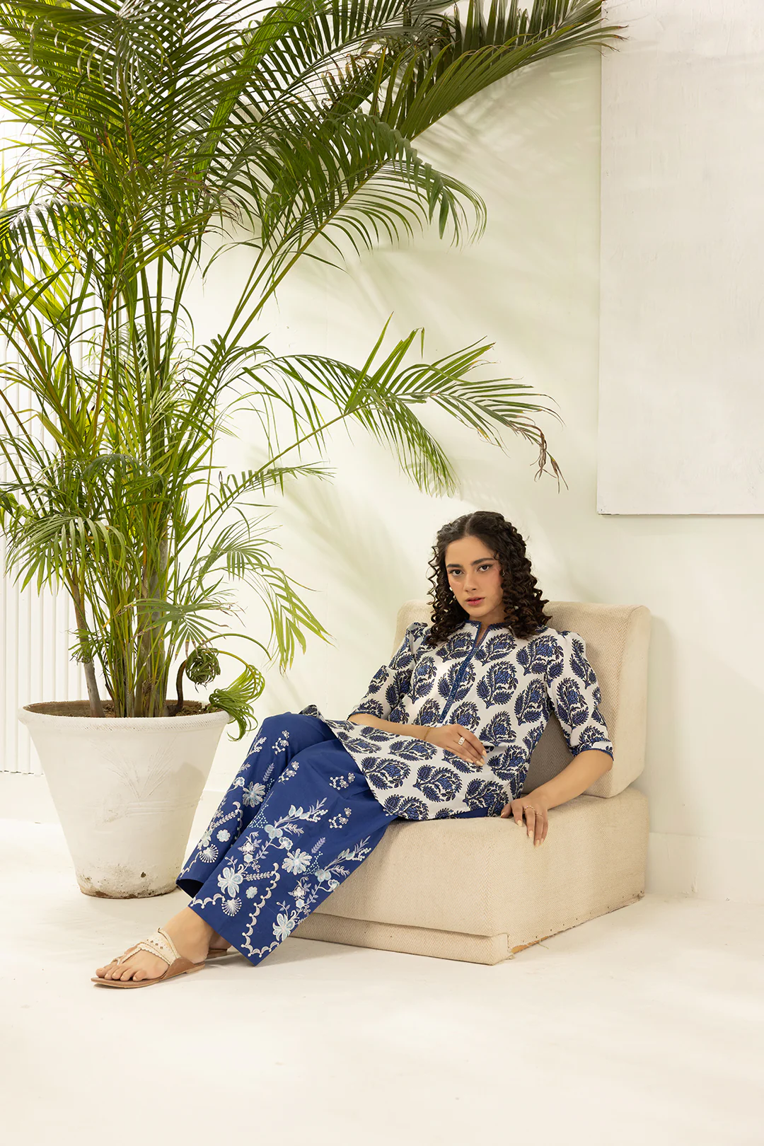 Embroidered Shirt Shalwar - 0602 - Image 7