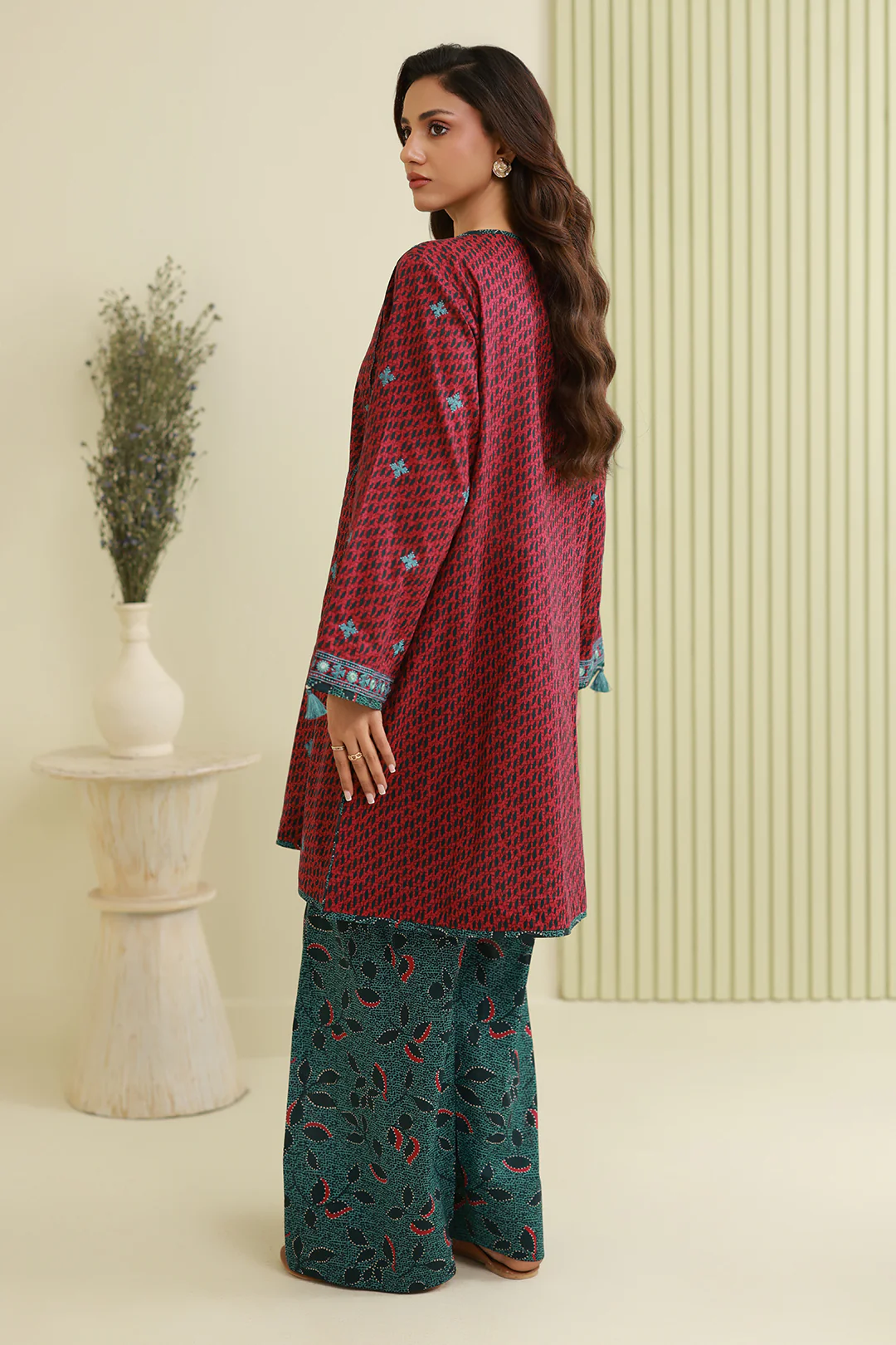 Embroidered Shirt Shalwar - 0870 - Image 7