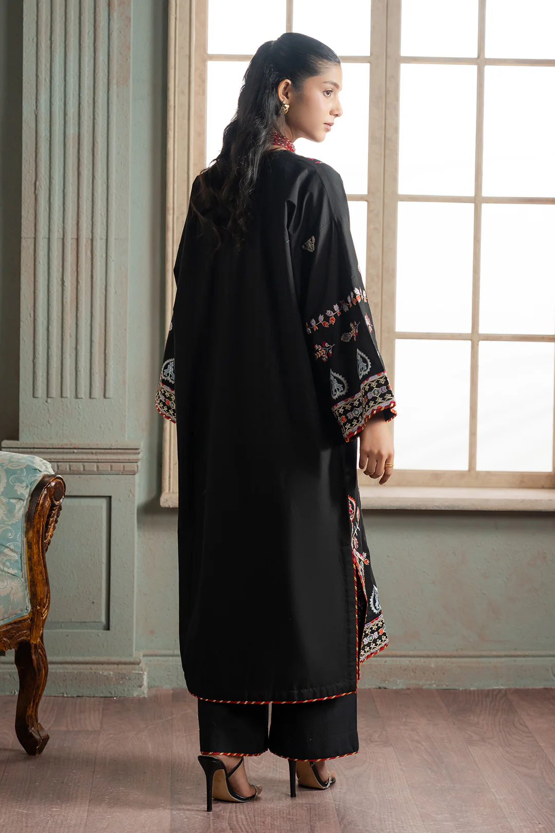 Embroidered Shirt Shalwar - 1187 - Image 10