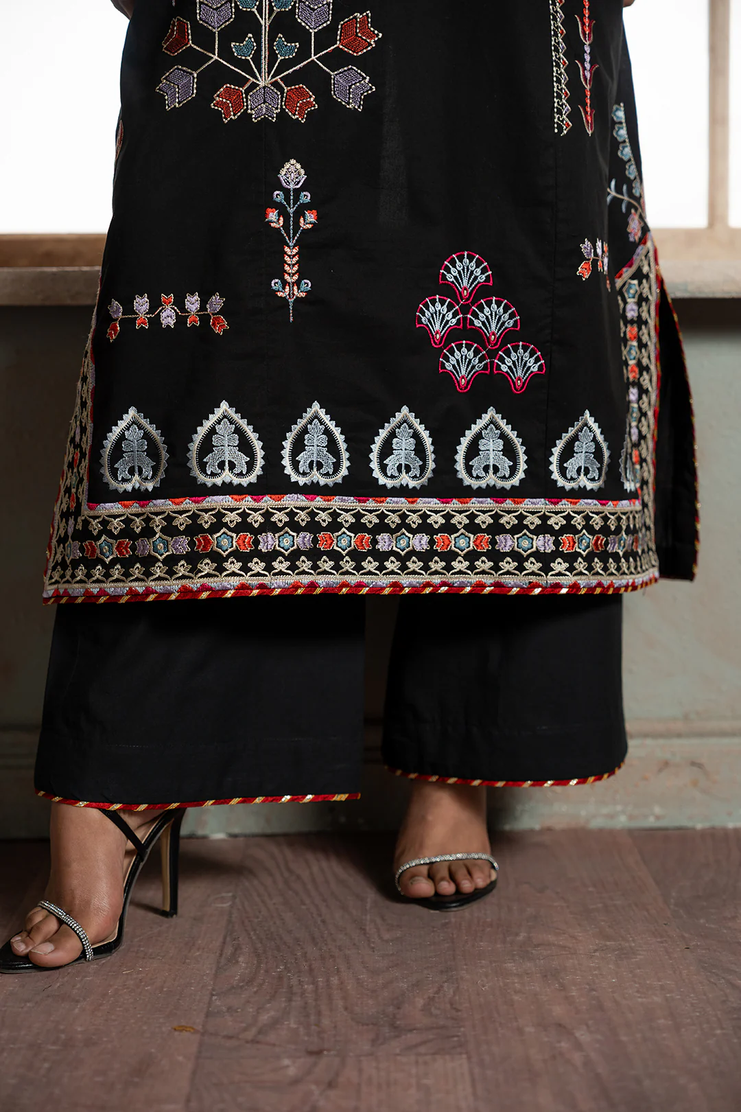 Embroidered Shirt Shalwar - 1187 - Image 7