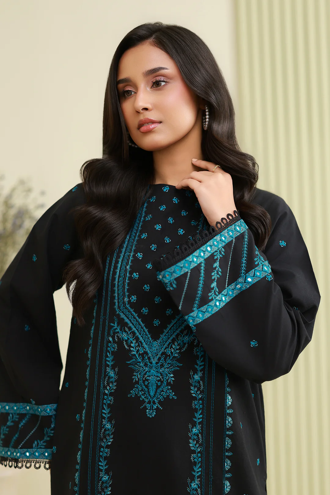 Embroidered Shirt Shalwar - 1197 - Image 3
