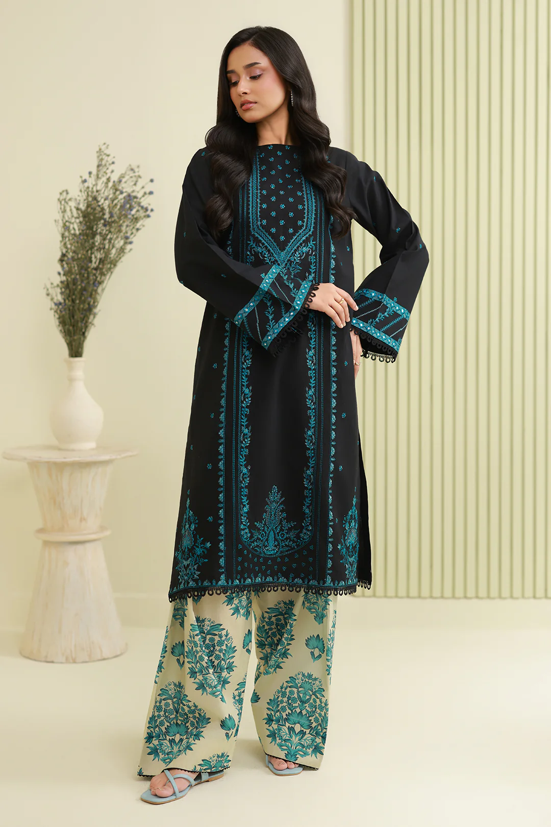 Embroidered Shirt Shalwar - 1197 - Image 5