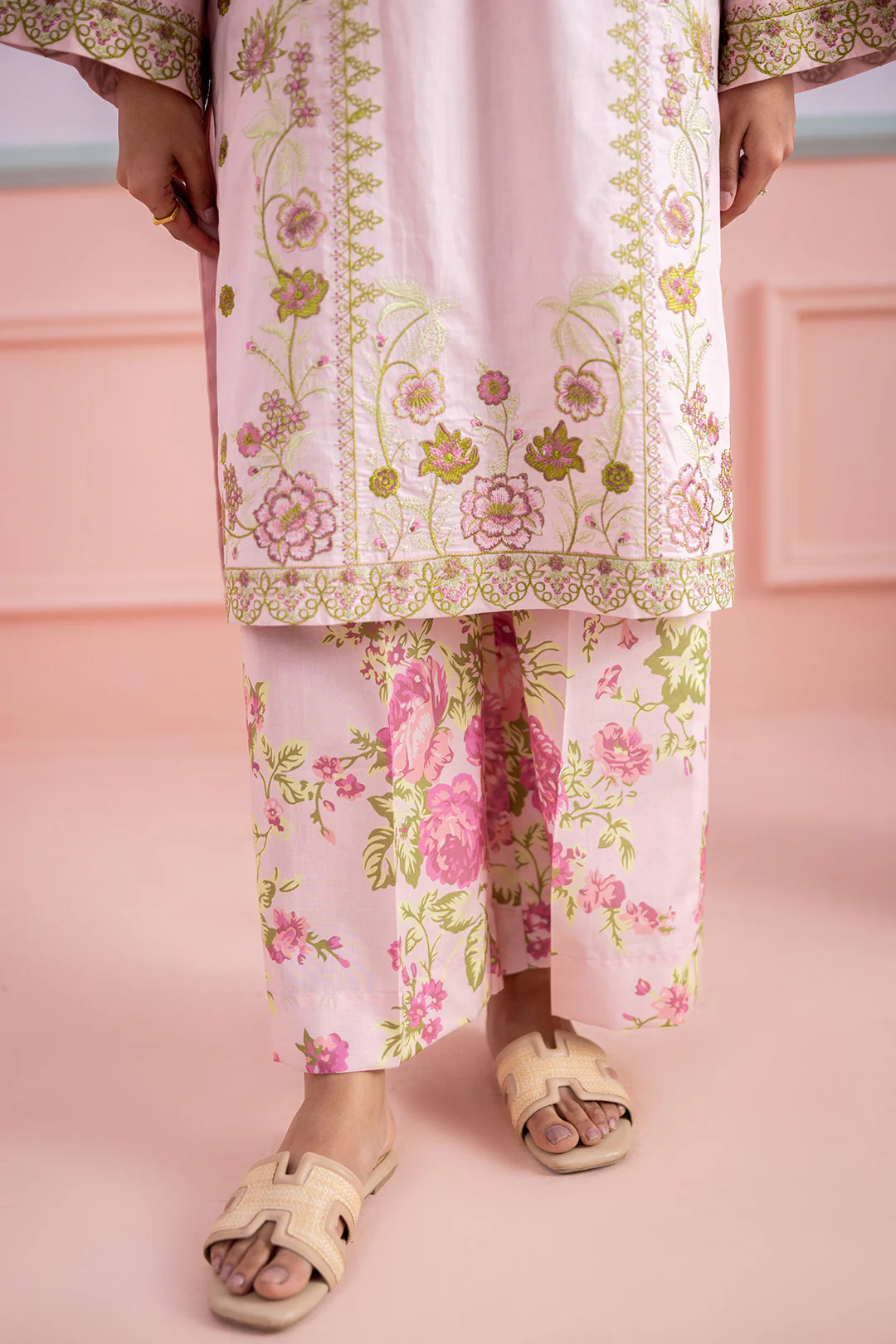 Embroidered Shirt Shalwar - 1199 - Image 6