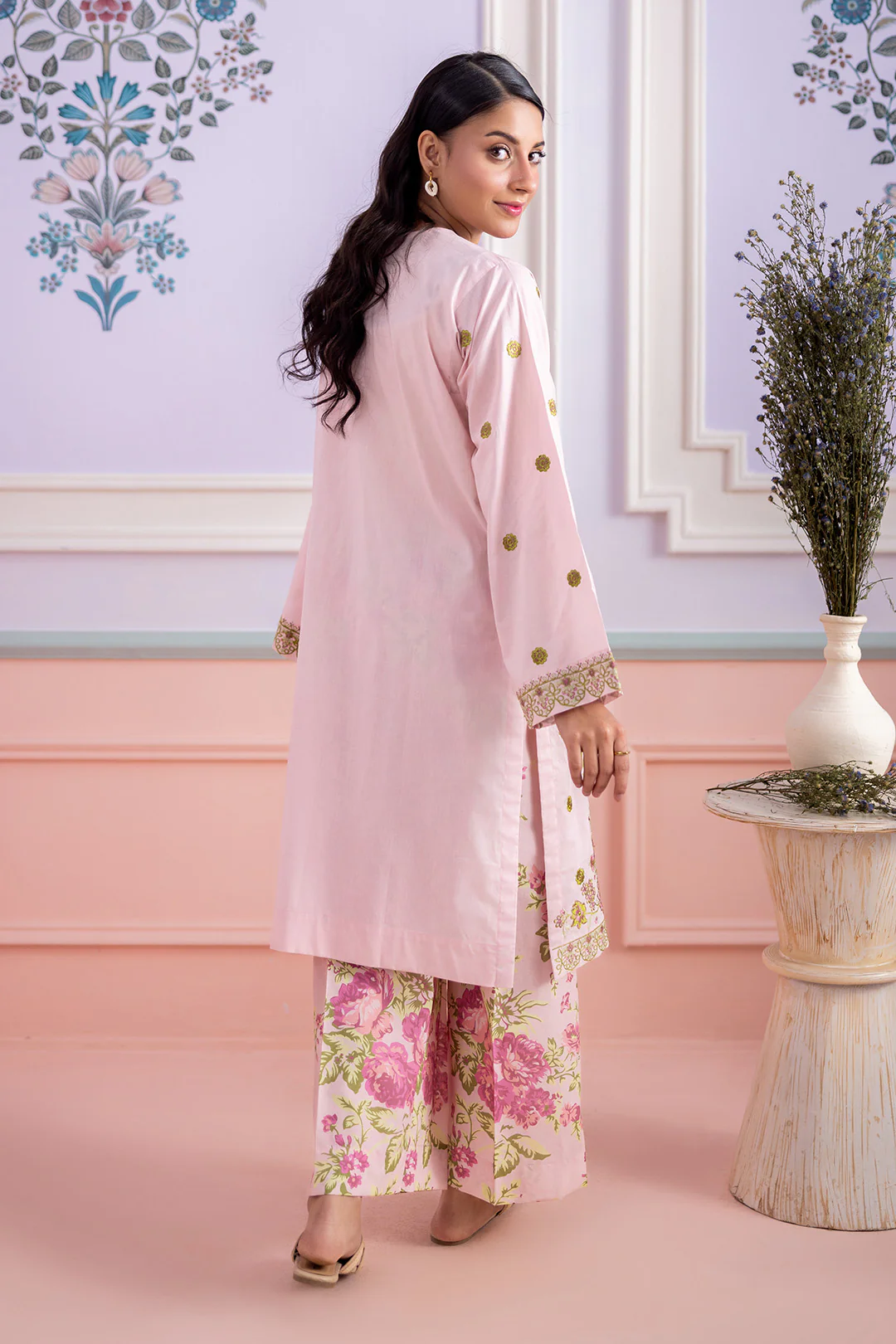 Embroidered Shirt Shalwar - 1199 - Image 7