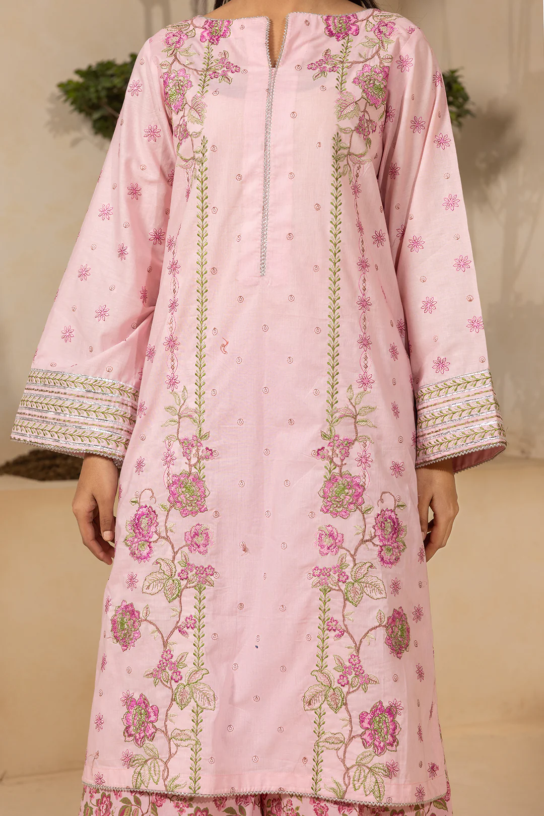 Embroidered Shirt Shalwar - 1201 - Image 5
