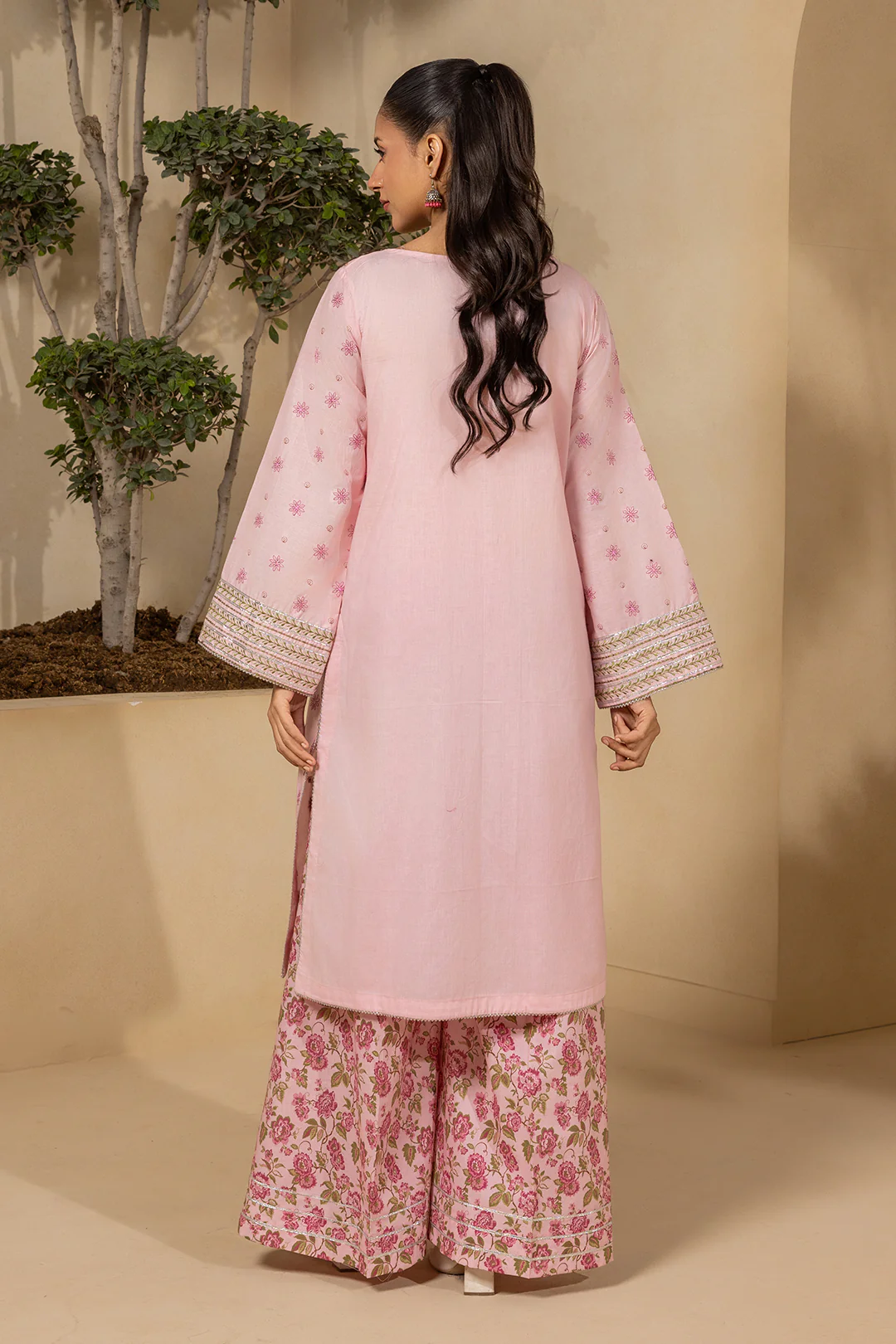 Embroidered Shirt Shalwar - 1201 - Image 7
