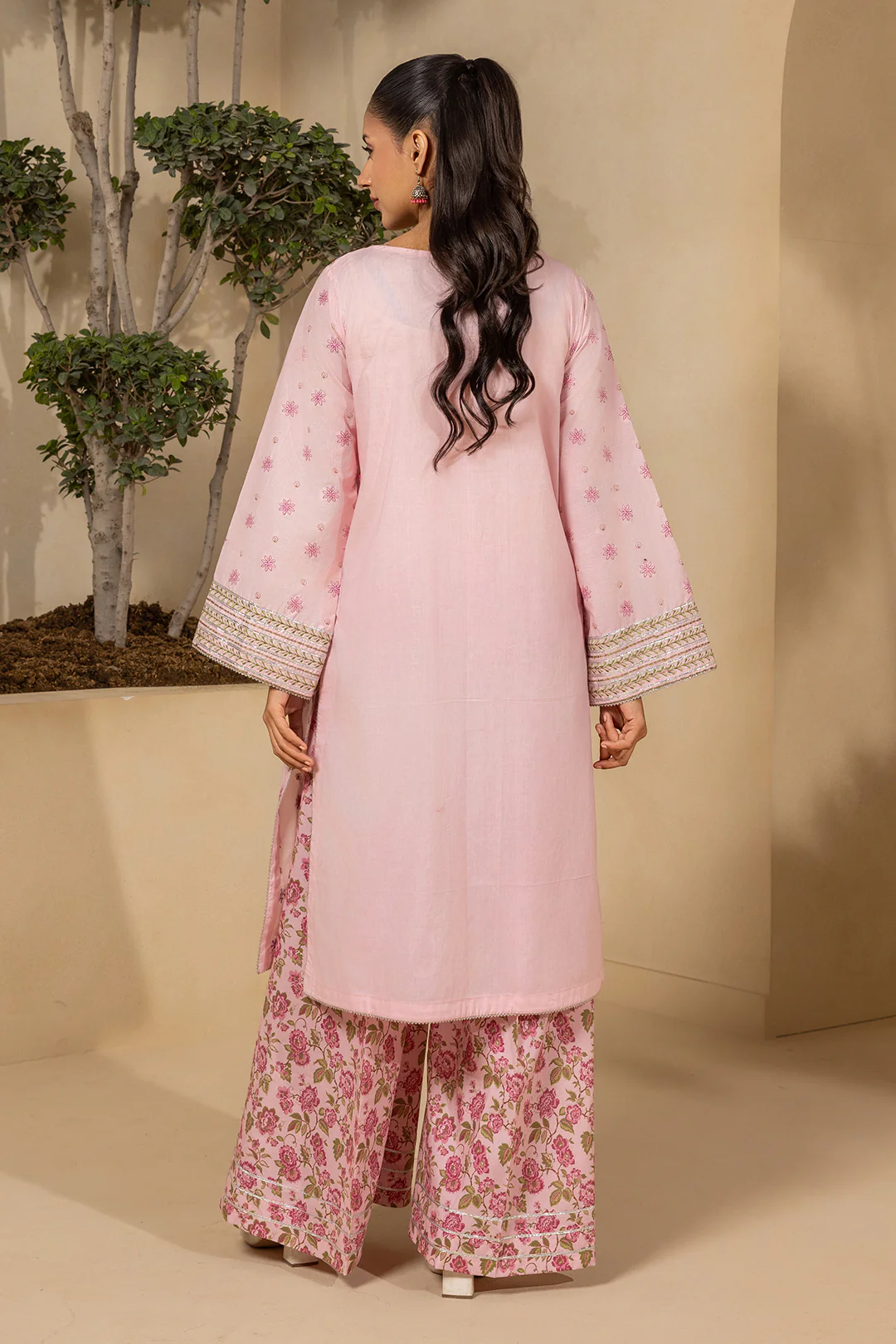 Embroidered Shirt Shalwar - 1201 - Image 8