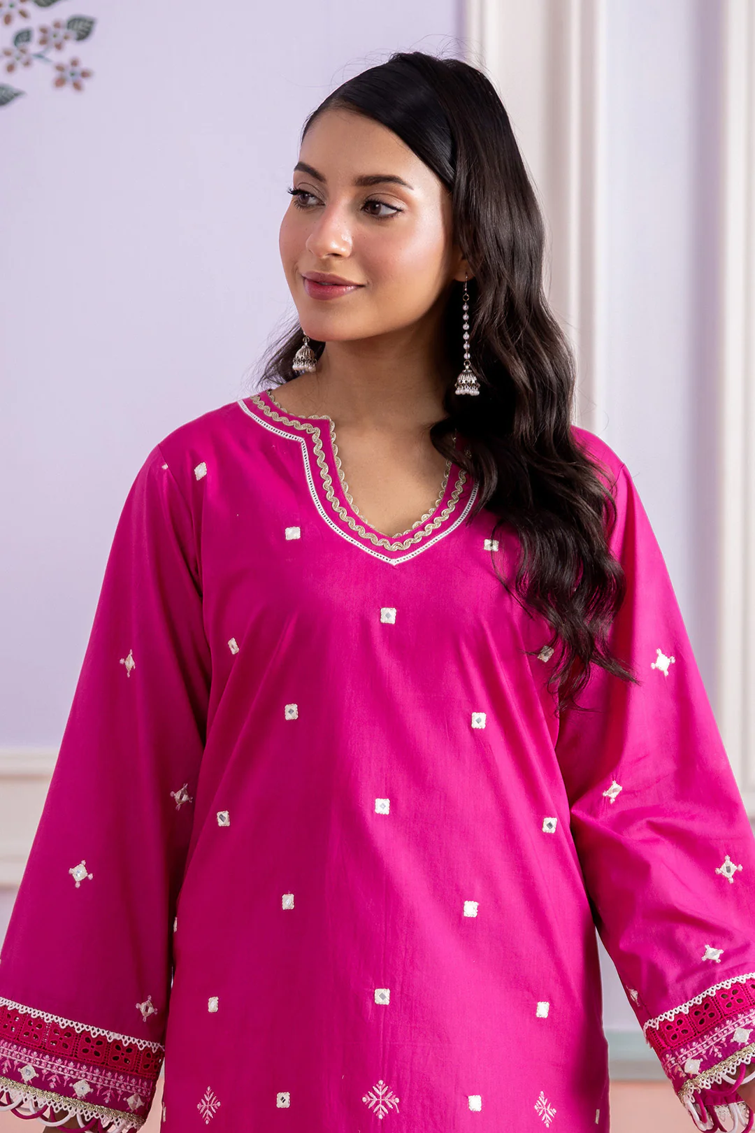 Embroidered Shirt Shalwar - 1202 - Image 3