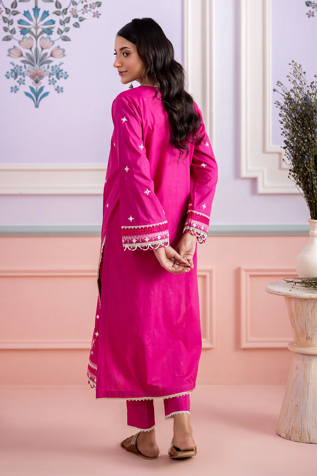 Embroidered Shirt Shalwar - 1202 - Image 7