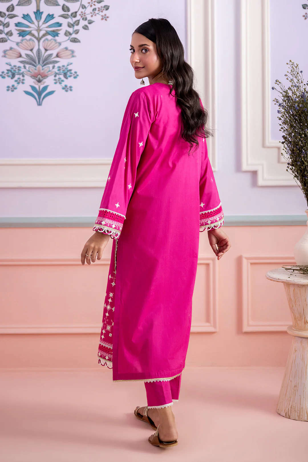 Embroidered Shirt Shalwar - 1202 - Image 8
