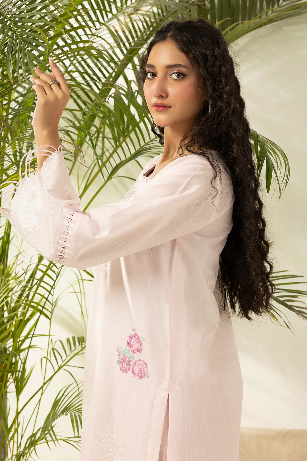 Embroidered Shirt Shalwar - 1204 - Image 4