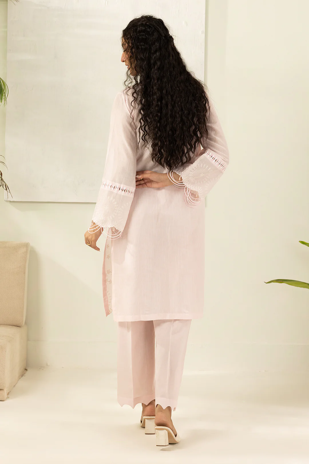 Embroidered Shirt Shalwar - 1204 - Image 8