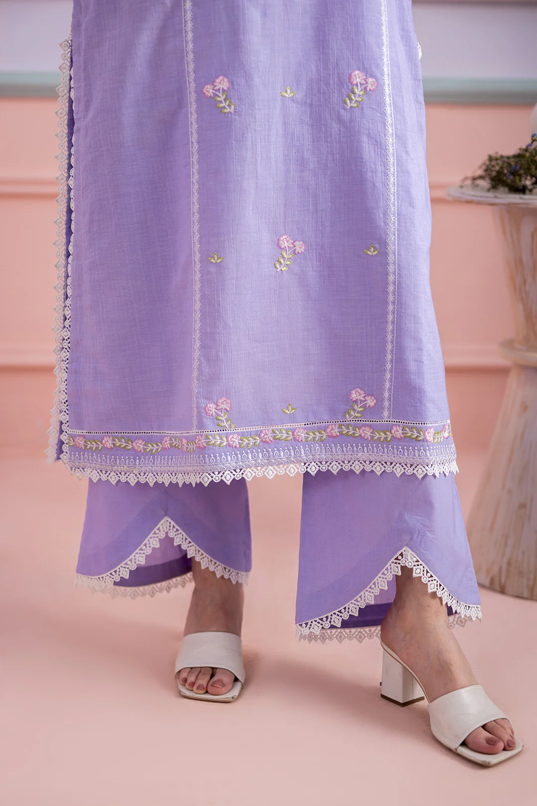 Embroidered Shirt Shalwar - 1212 - Image 7
