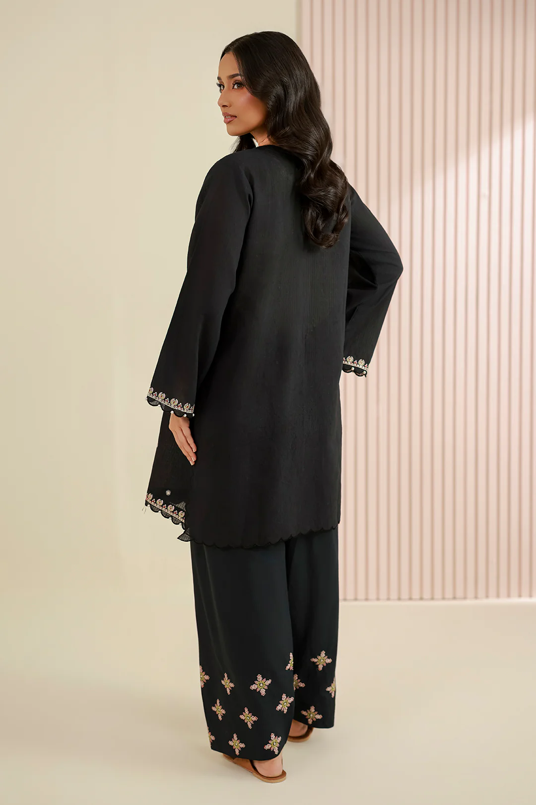 Embroidered Shirt Shalwar - 1222 - Image 8