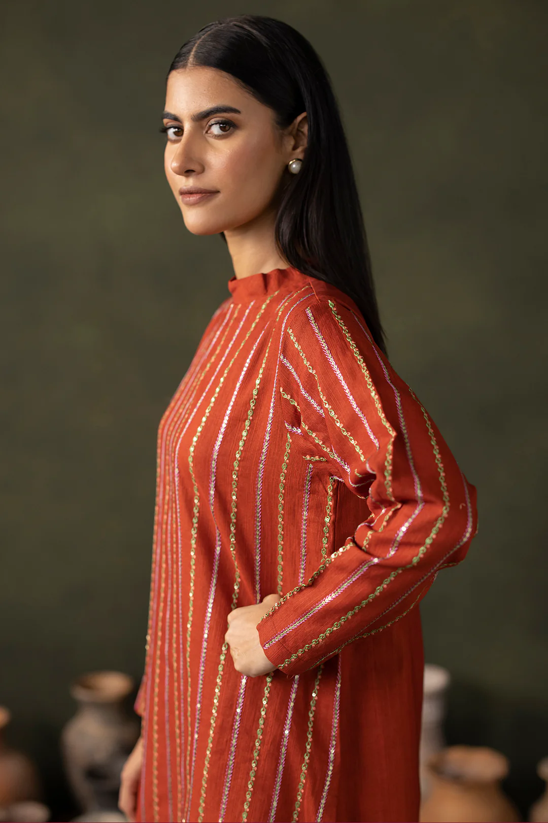 Embroidered Shirt Shalwar - 0267