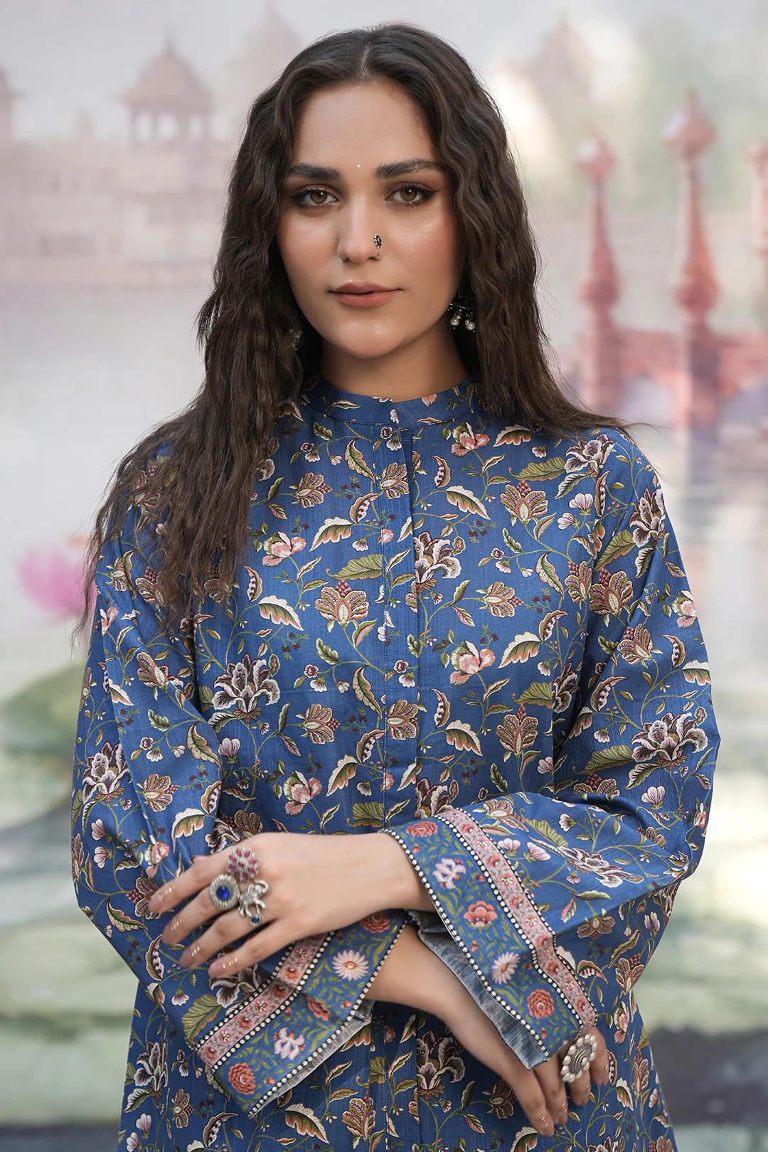 Embroidered Shirt Shalwar - 0353