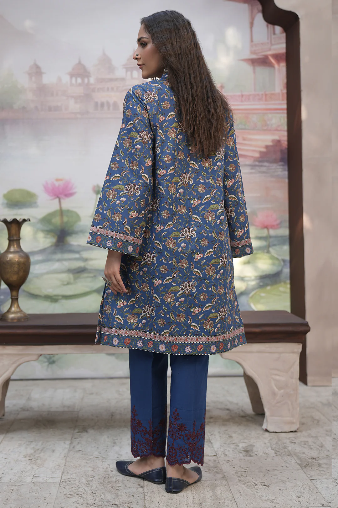 Embroidered Shirt Shalwar - 0353 - Image 5