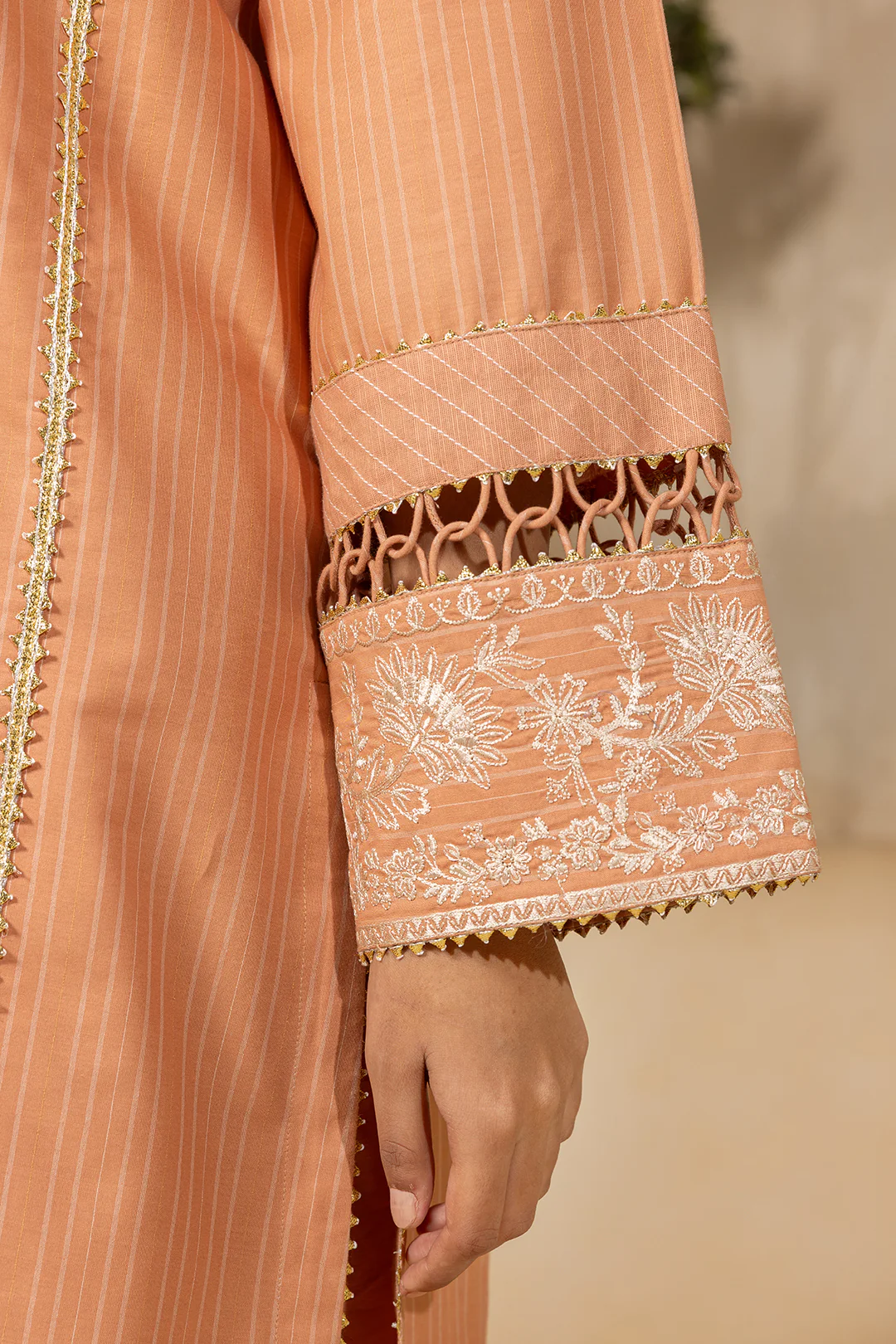 Embroidered Shirt Shalwar - 0539 - Image 5