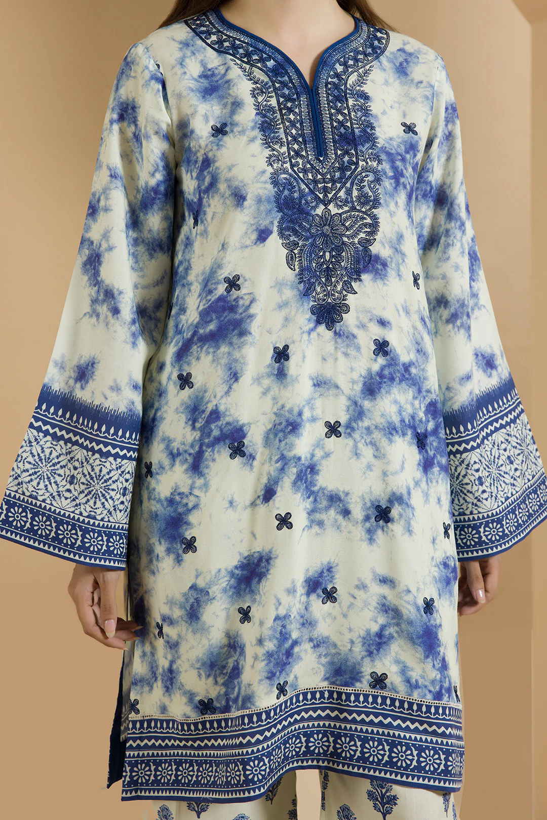 Embroidered Shirt Shalwar - 0091 - Image 7
