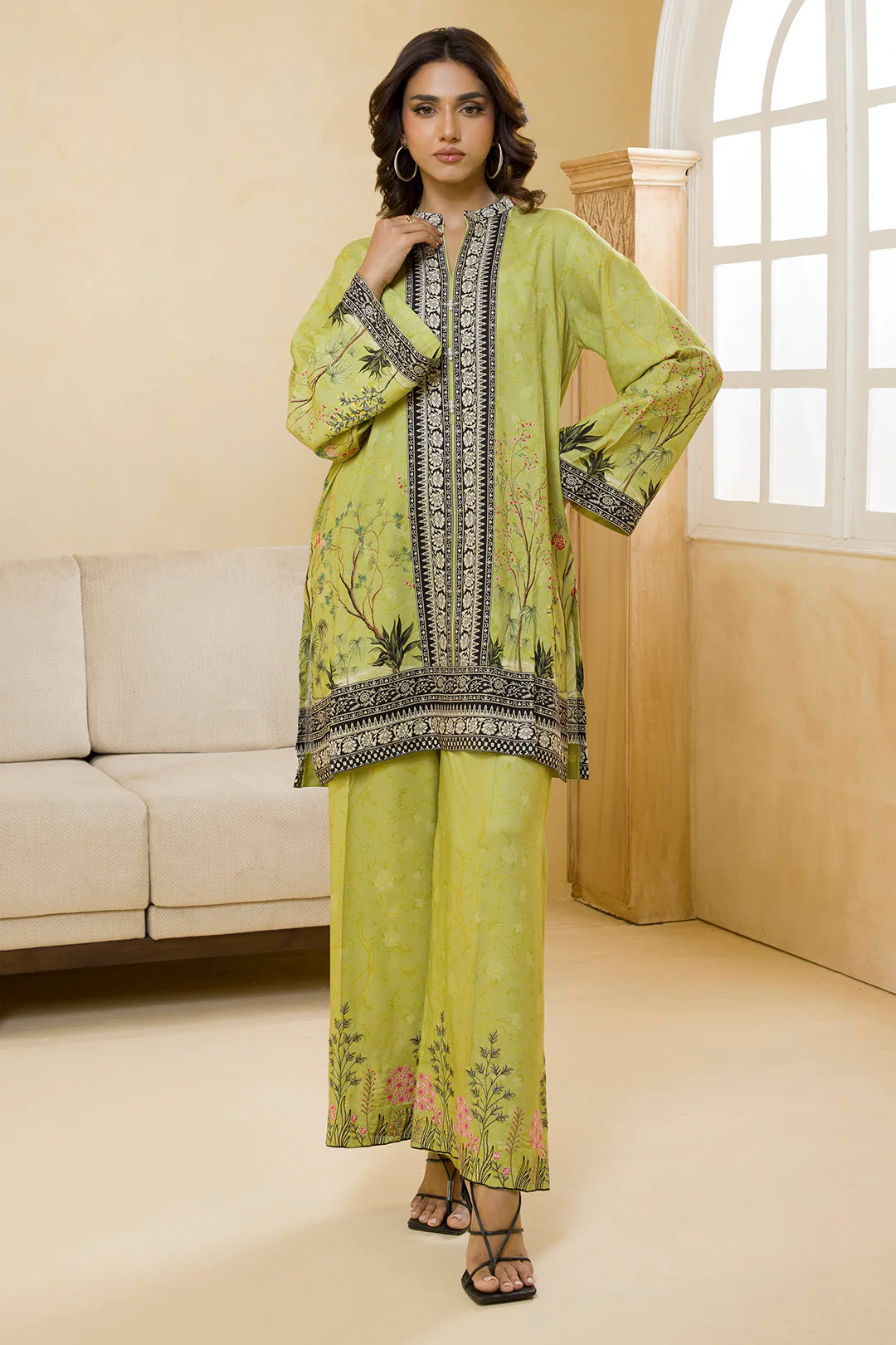Embroidered Shirt Shalwar - 0092 - Image 2