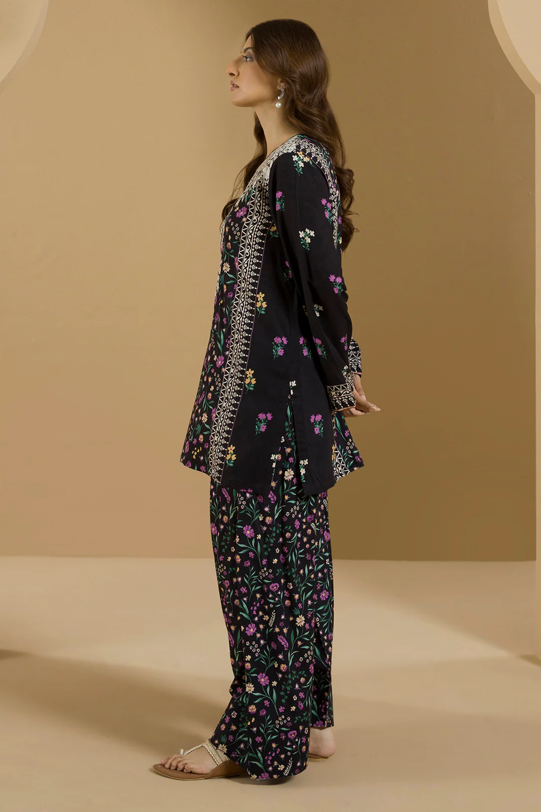 Embroidered Shirt Shalwar - 0095 - Image 6