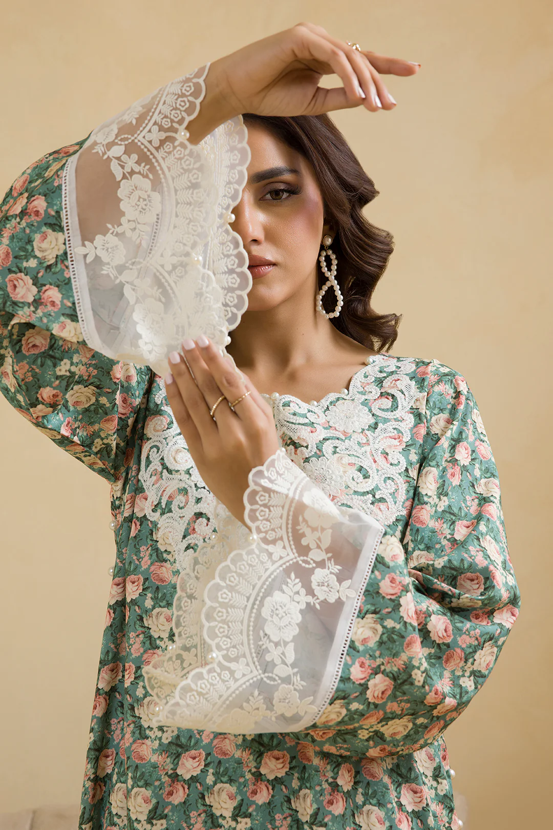 Embroidered Shirt Shalwar - 0096 - Image 3
