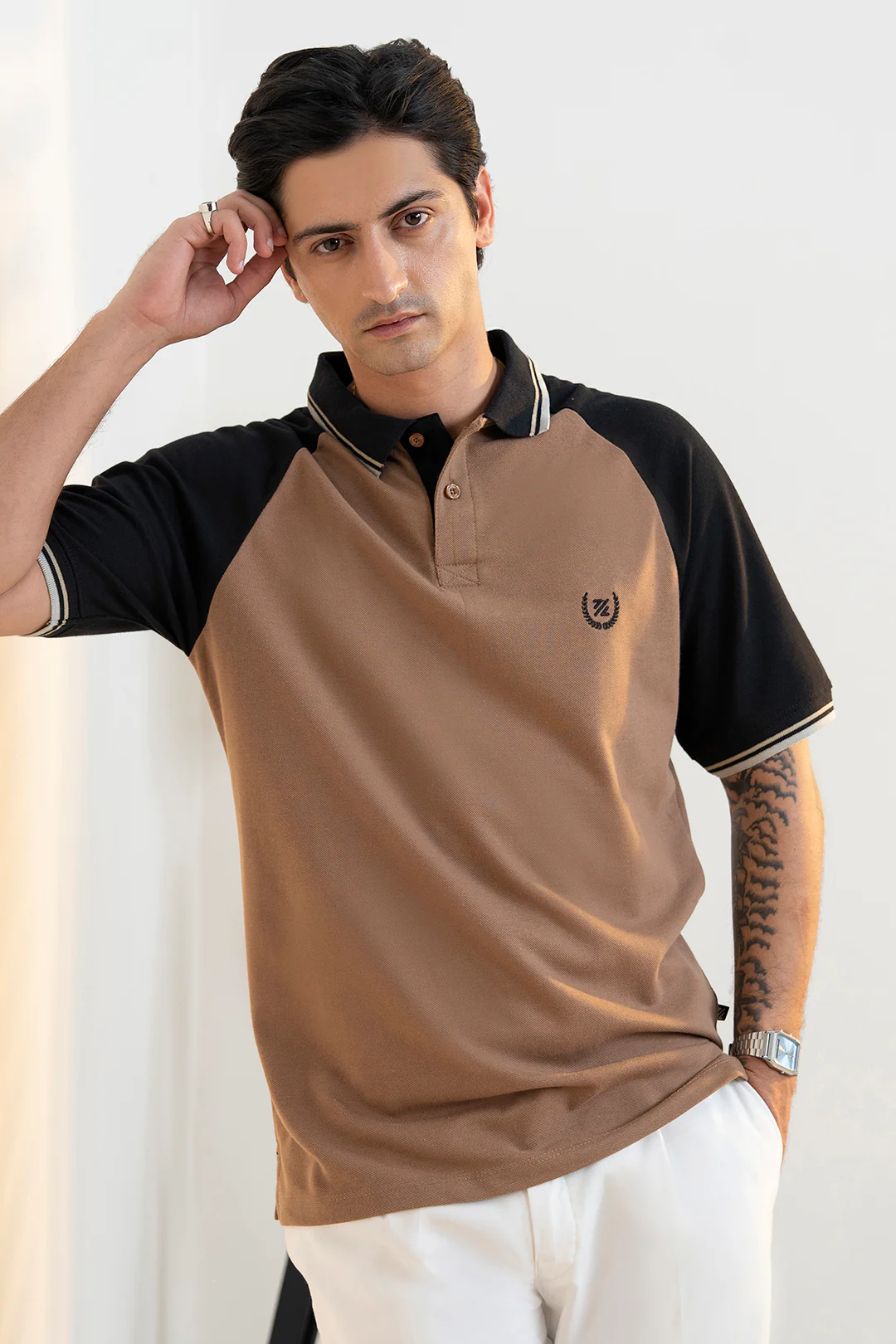 Signature Raglan Polo - 5001 - Image 2