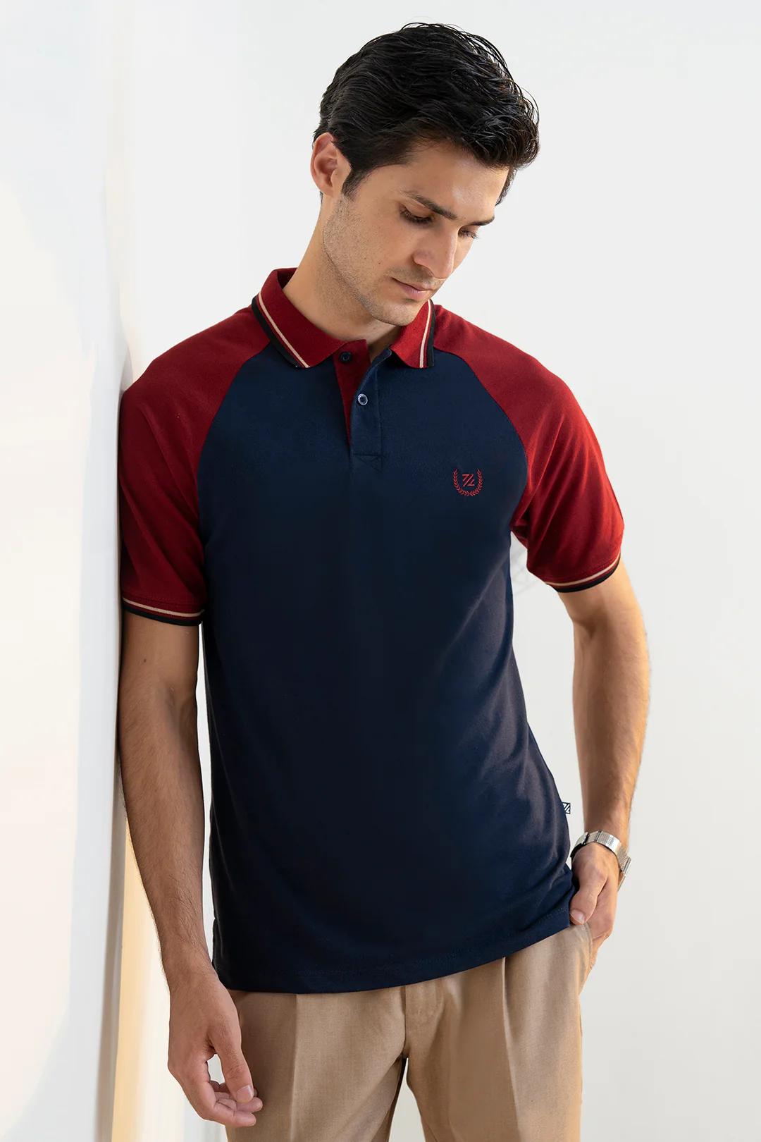 Signature Raglan Polo - 5001 - Image 3