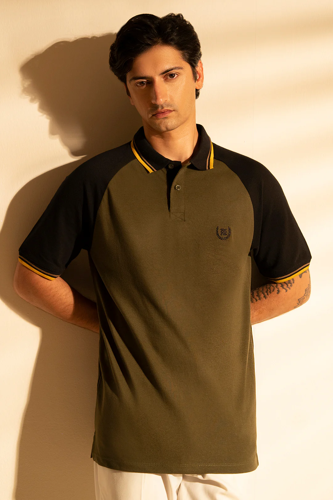 Signature Raglan Polo - 5001 - Image 3