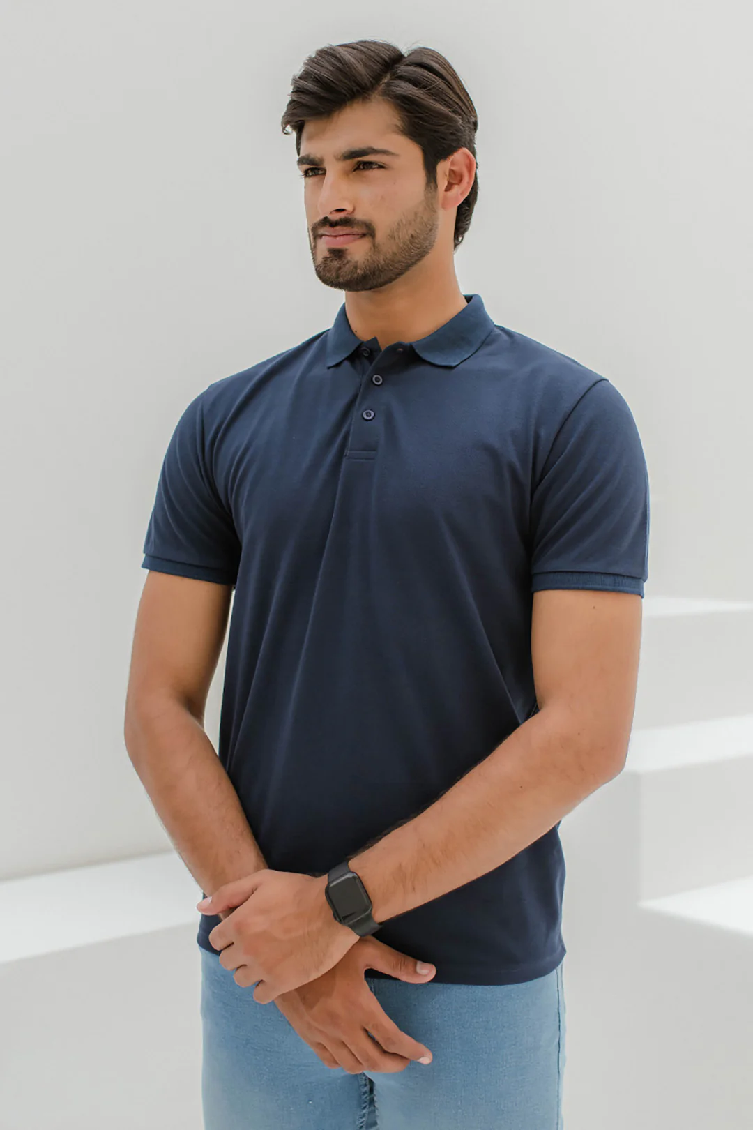Basic Polo Shirt - 3003 - Image 2