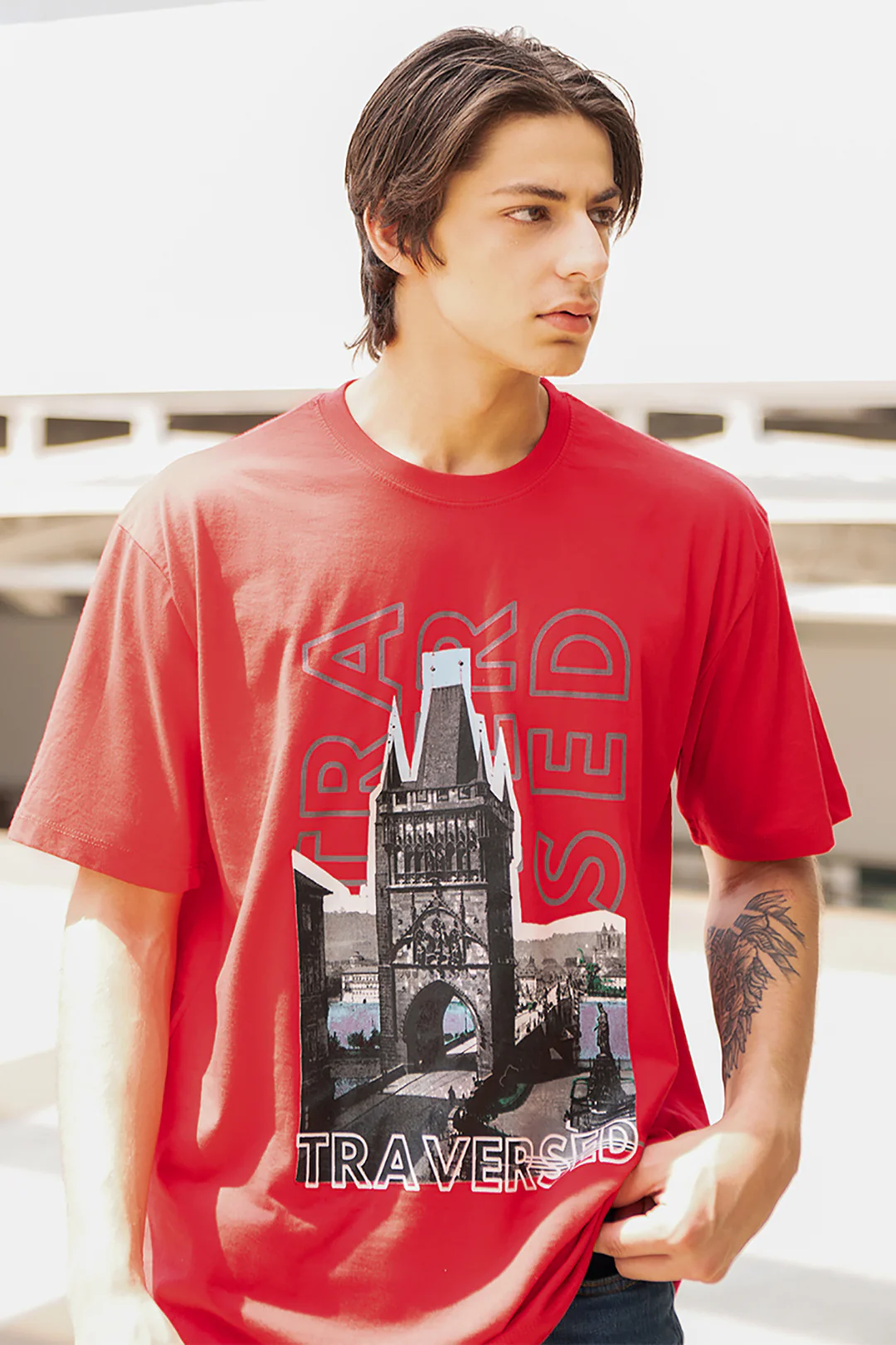 Relax Graphic T-Shirt - X015 - Image 2