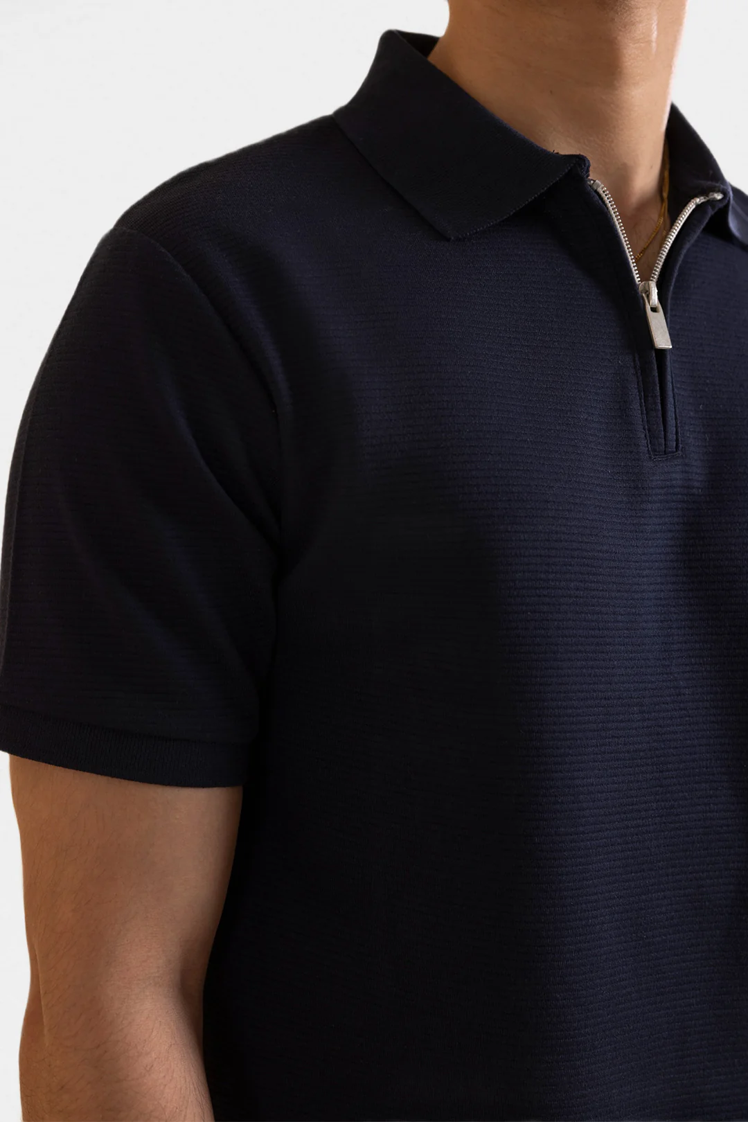 Ottoman Zipper Polo - 5001 - Image 2