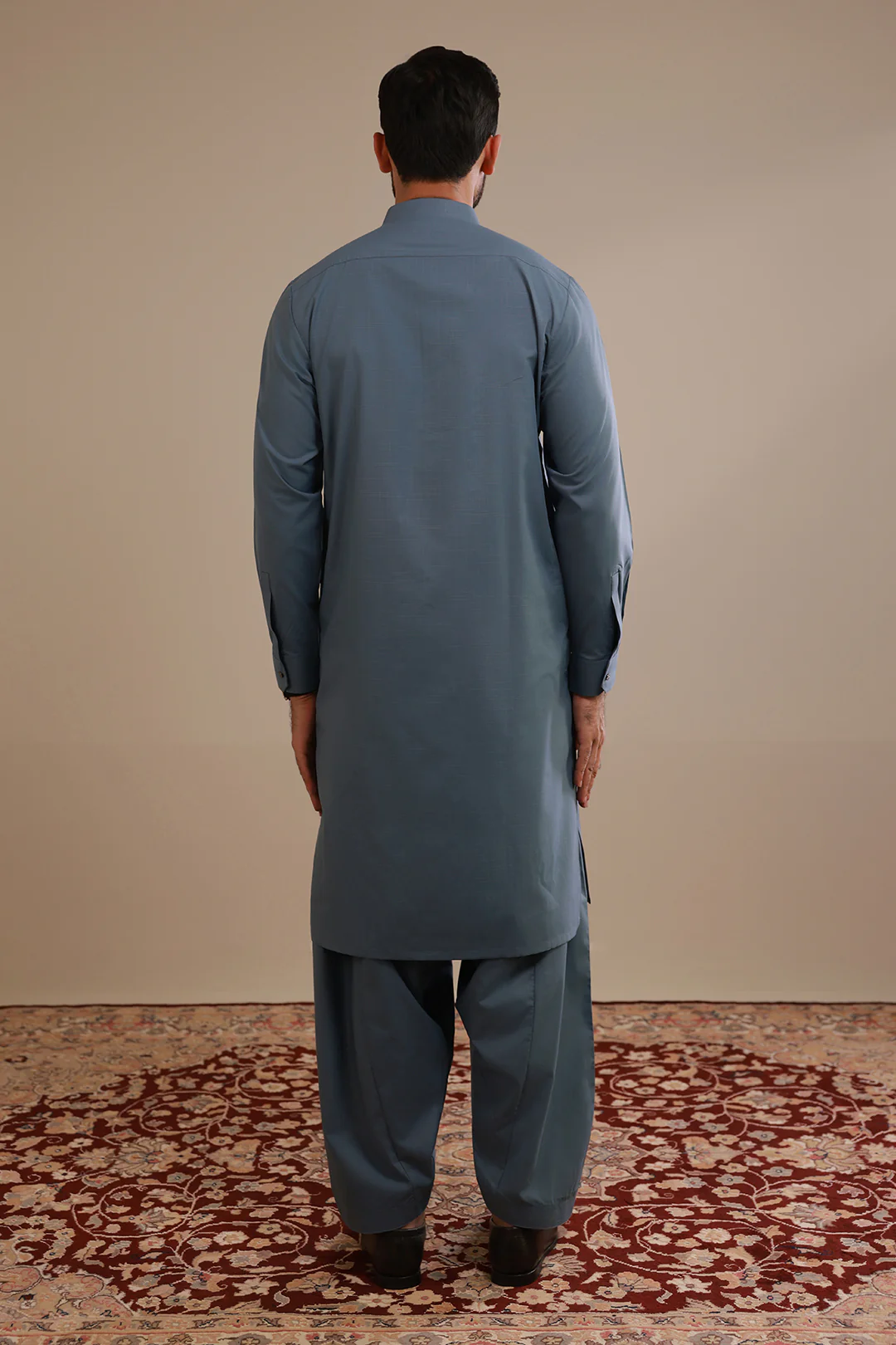 Slub Textured Shalwar Kameez - 2612 - Image 8
